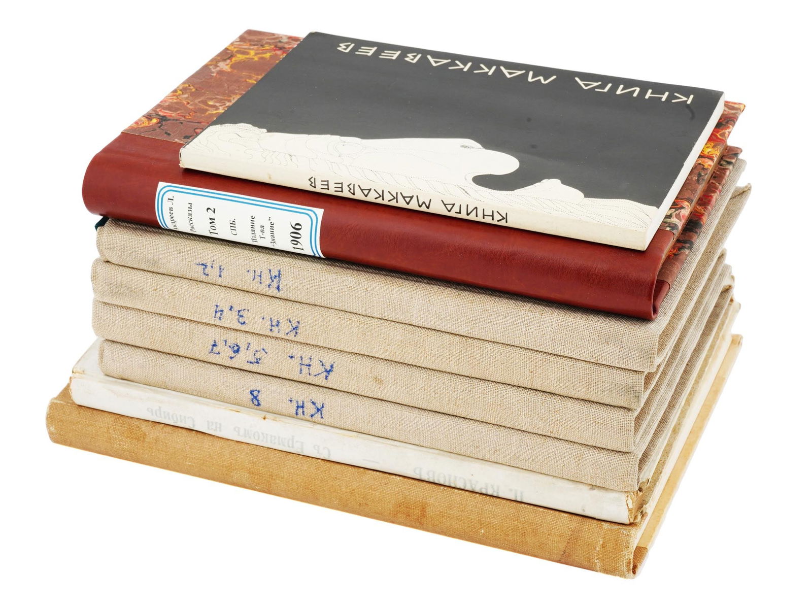 ANTIQUE RUSSIAN BOOKS COMPLETE WORKS OF SEMYON NADSON (1 of 13)