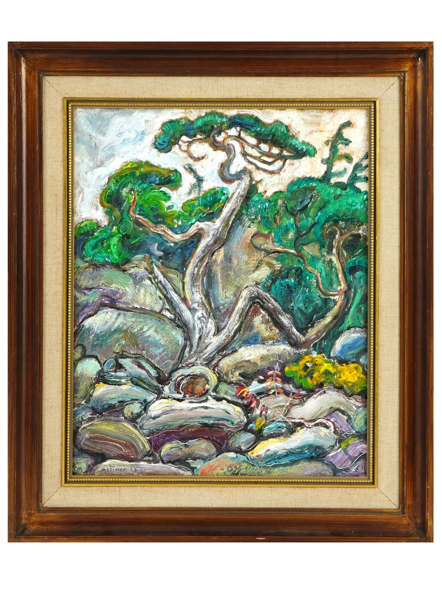 ENGLISH LANDSCAPE OIL PAINTING BY ARTHUR LISMER (1 of 4)