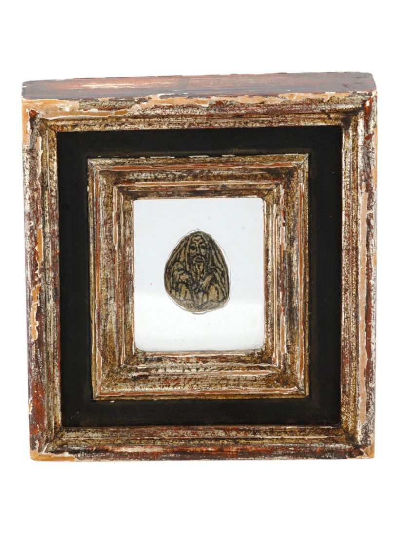 JUDAICA HAND PAINTED ARTWORK ON STONE BY BEN ZION (1 of 5)