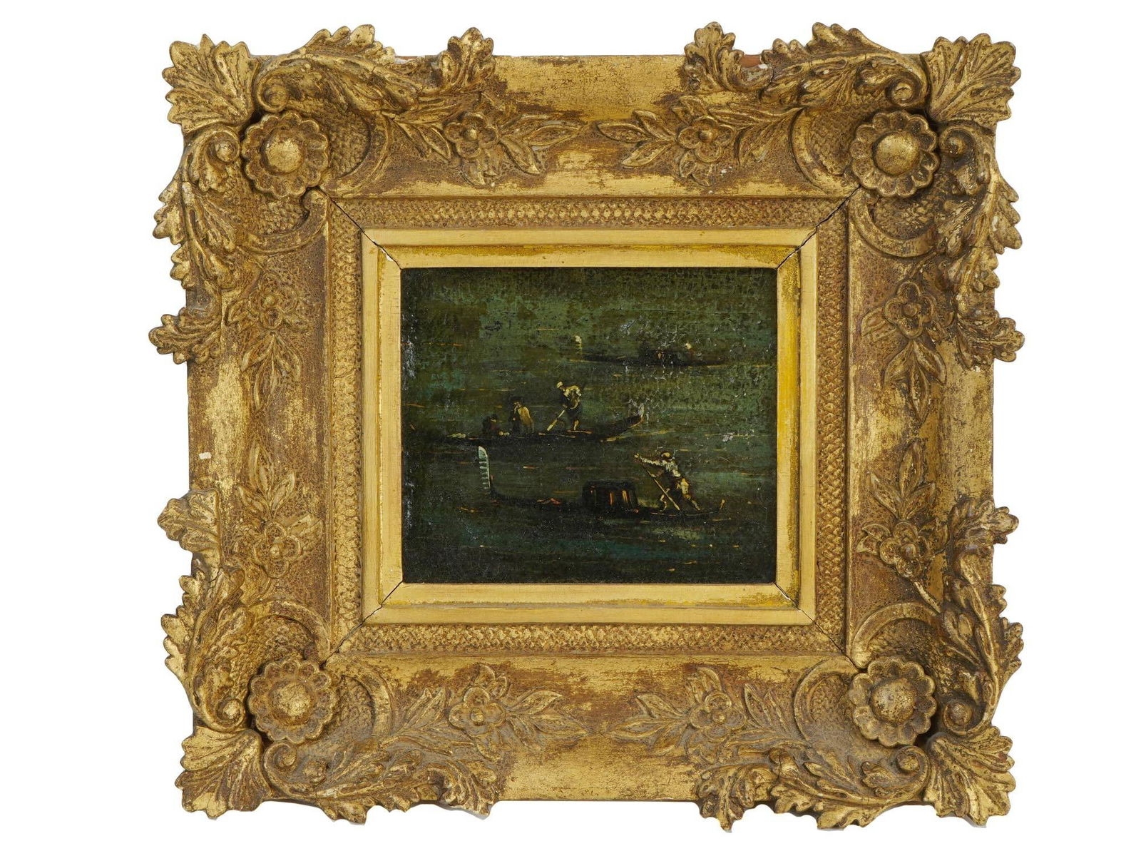 ANTIQUE ITALIAN OIL PAINTING BY FRANCESCO GUARDI (1 of 6)