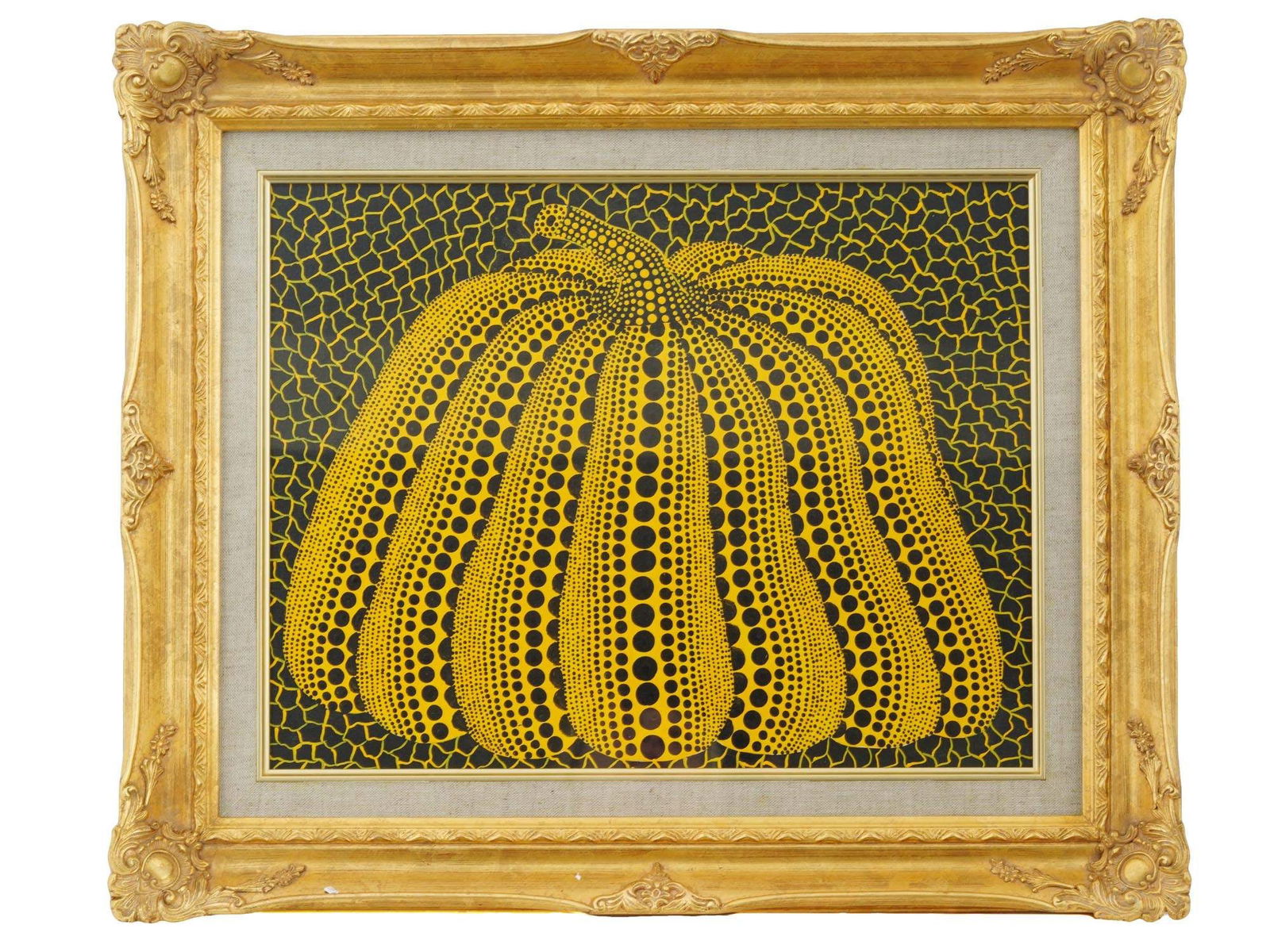 PUMPKIN ACRYLIC PAINTING AFTER YAYOI KUSAMA (1 of 7)