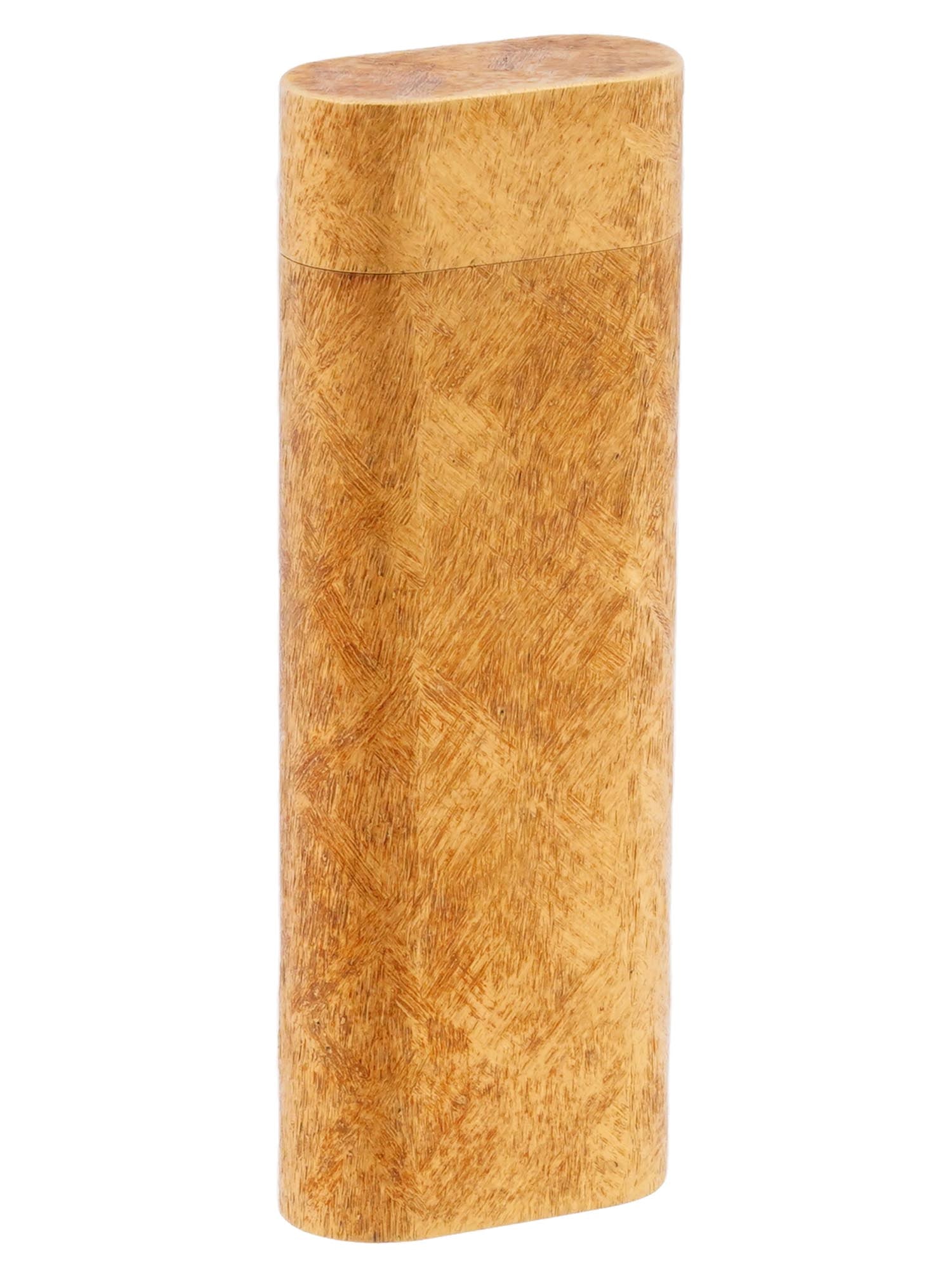 CARTIER LE MUST BRUSHED GOLD PLATE POCKET LIGHTER (1 of 7)