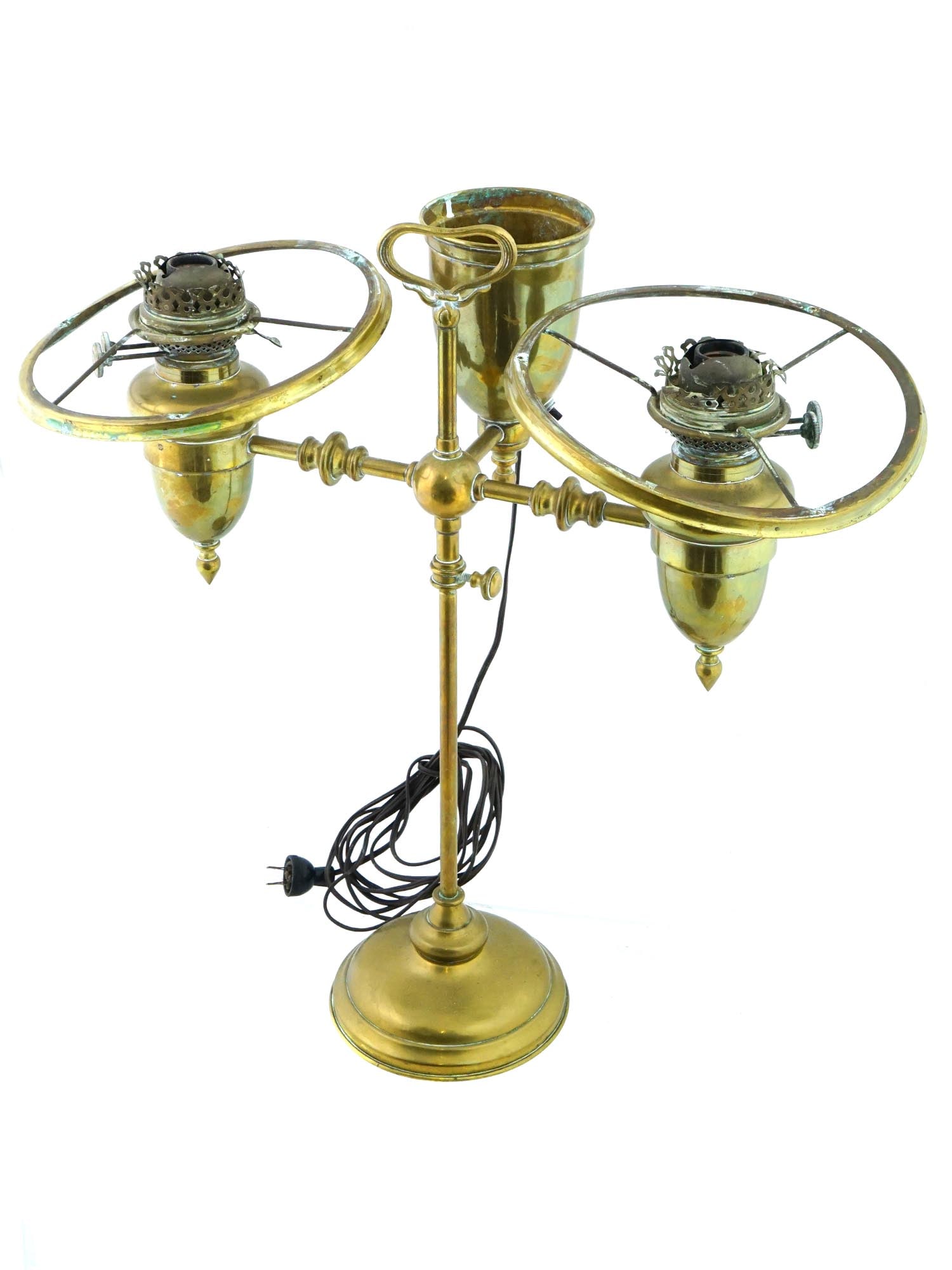 Vintage brass 2024 student lamp