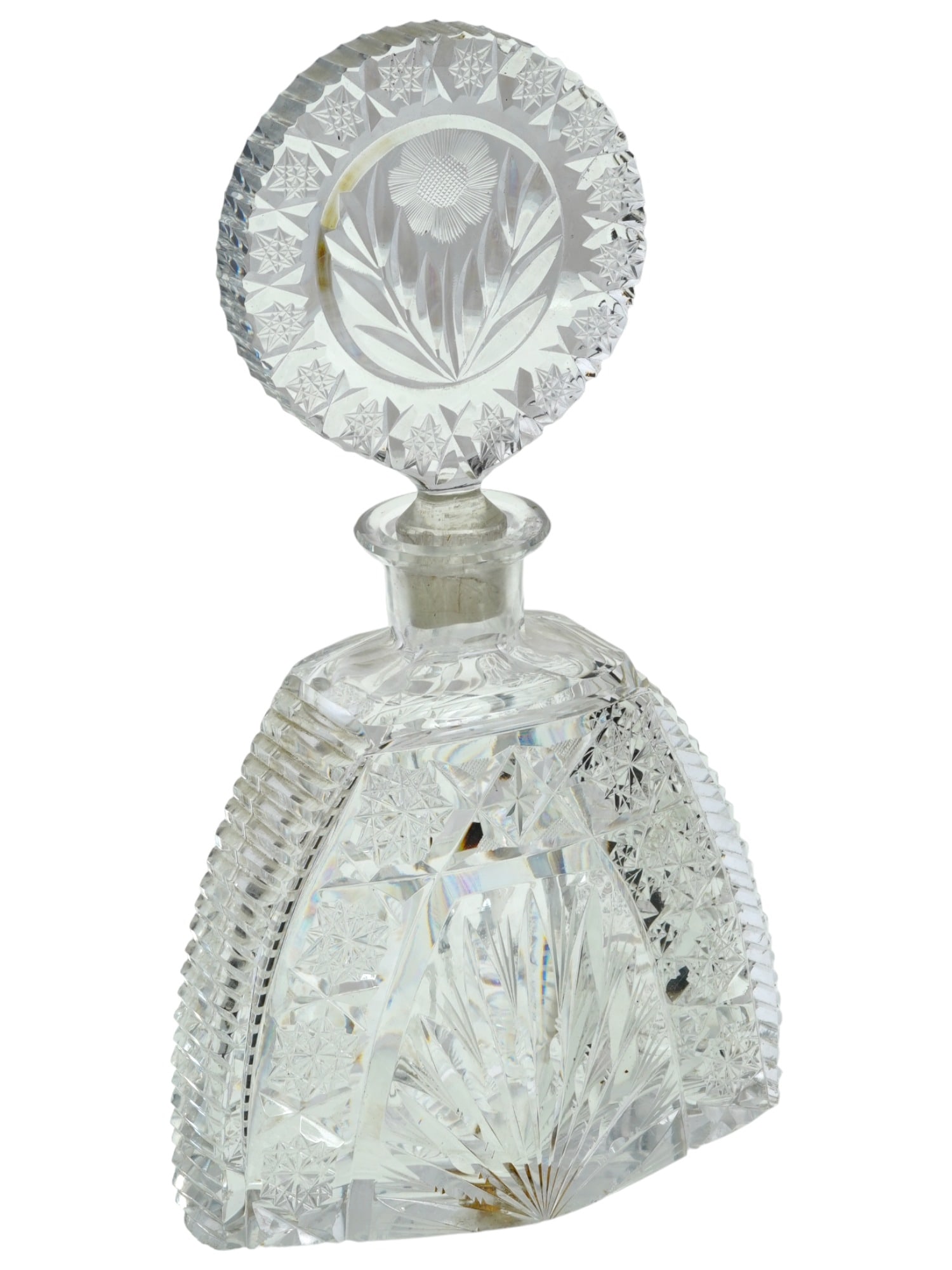 LARGE VINTAGE DISPLAY PERFUME BOTTLE W STOPPER (1 of 7)