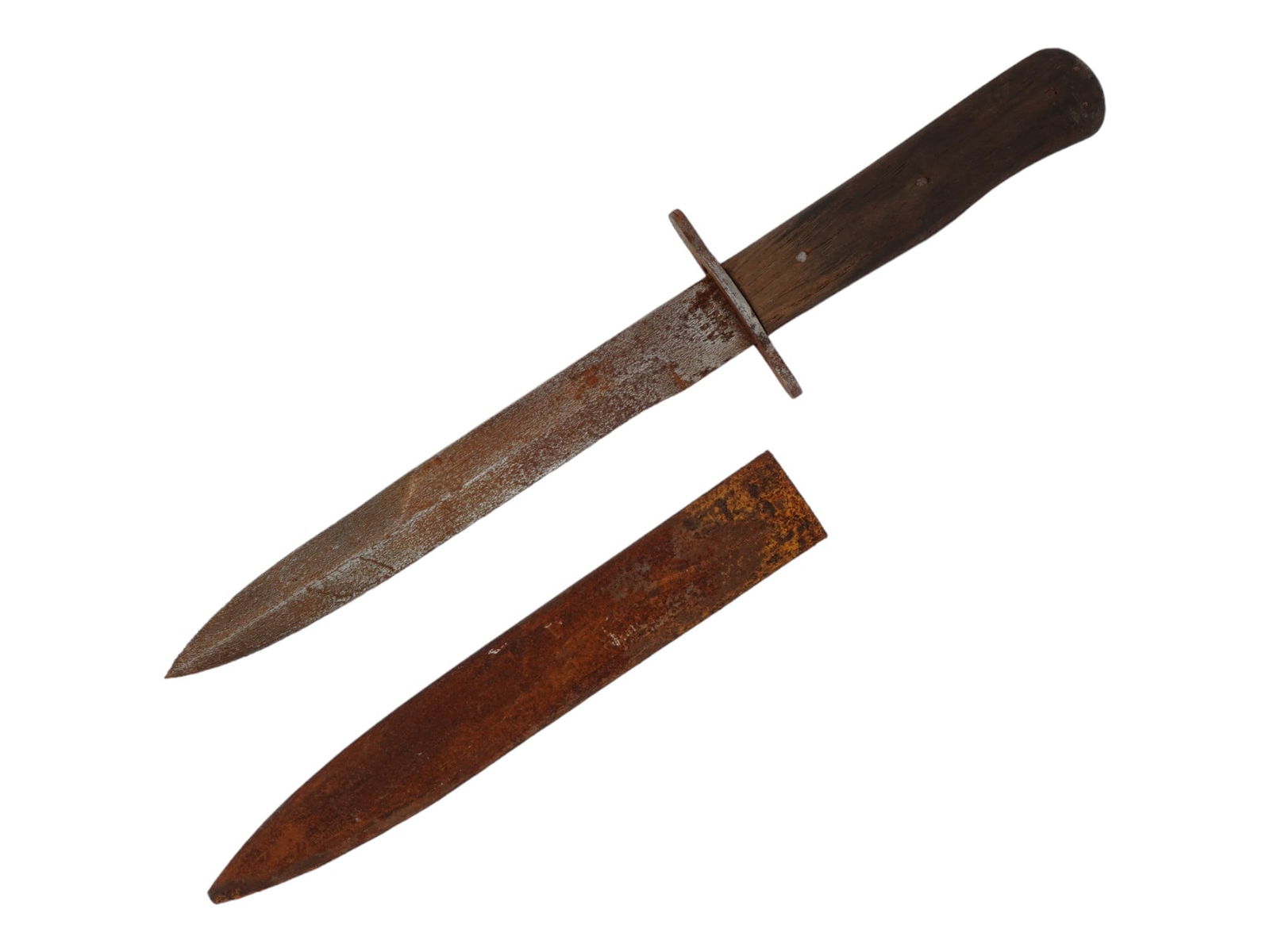 WWI AUSTRIAN STURMMESSER TRENCH KNIFE IN SHEATH (1 of 5)