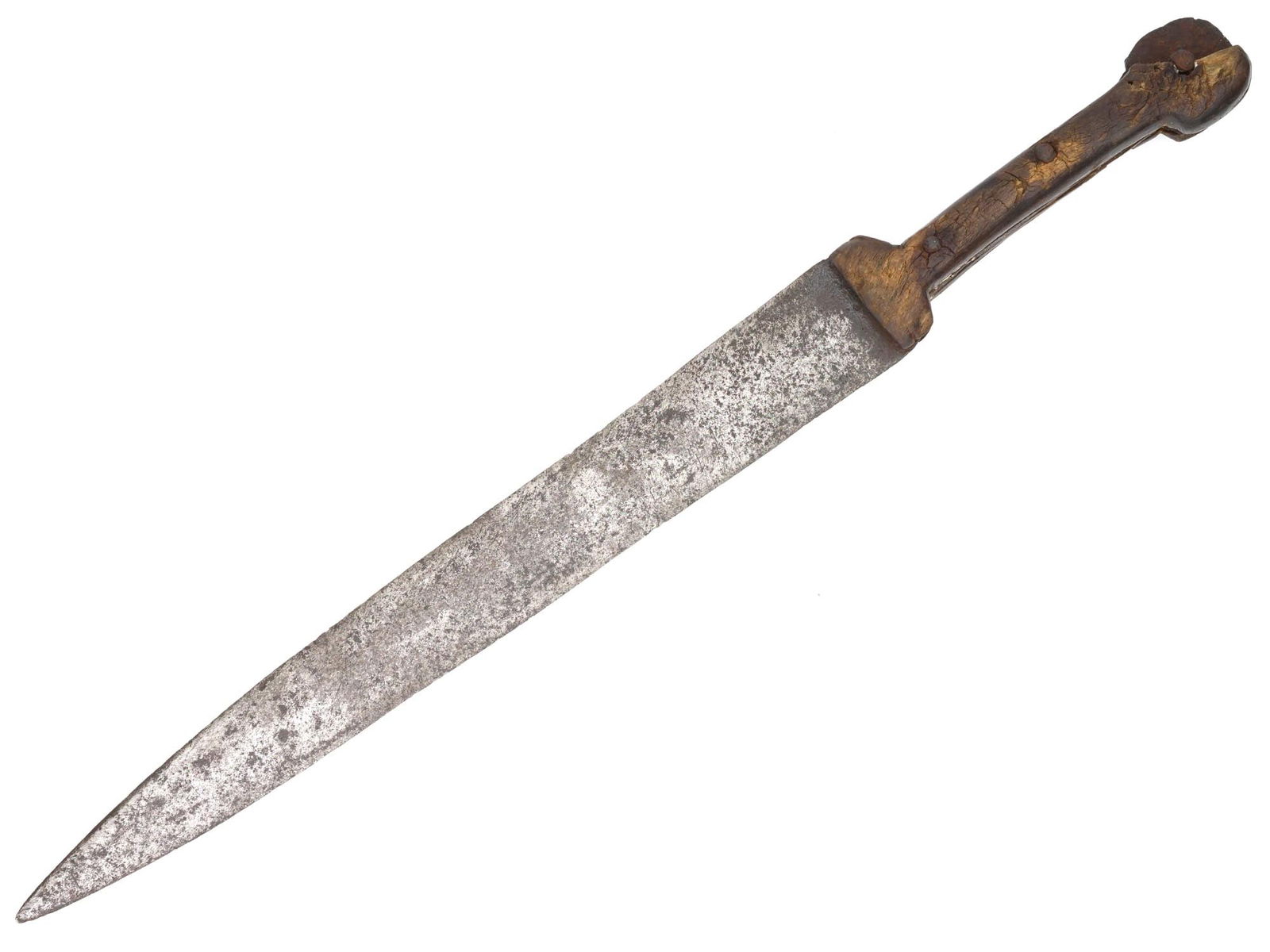 ANTIQUE 19TH C NORTH CAUCASIAN QAMA DAGGER (1 of 3)