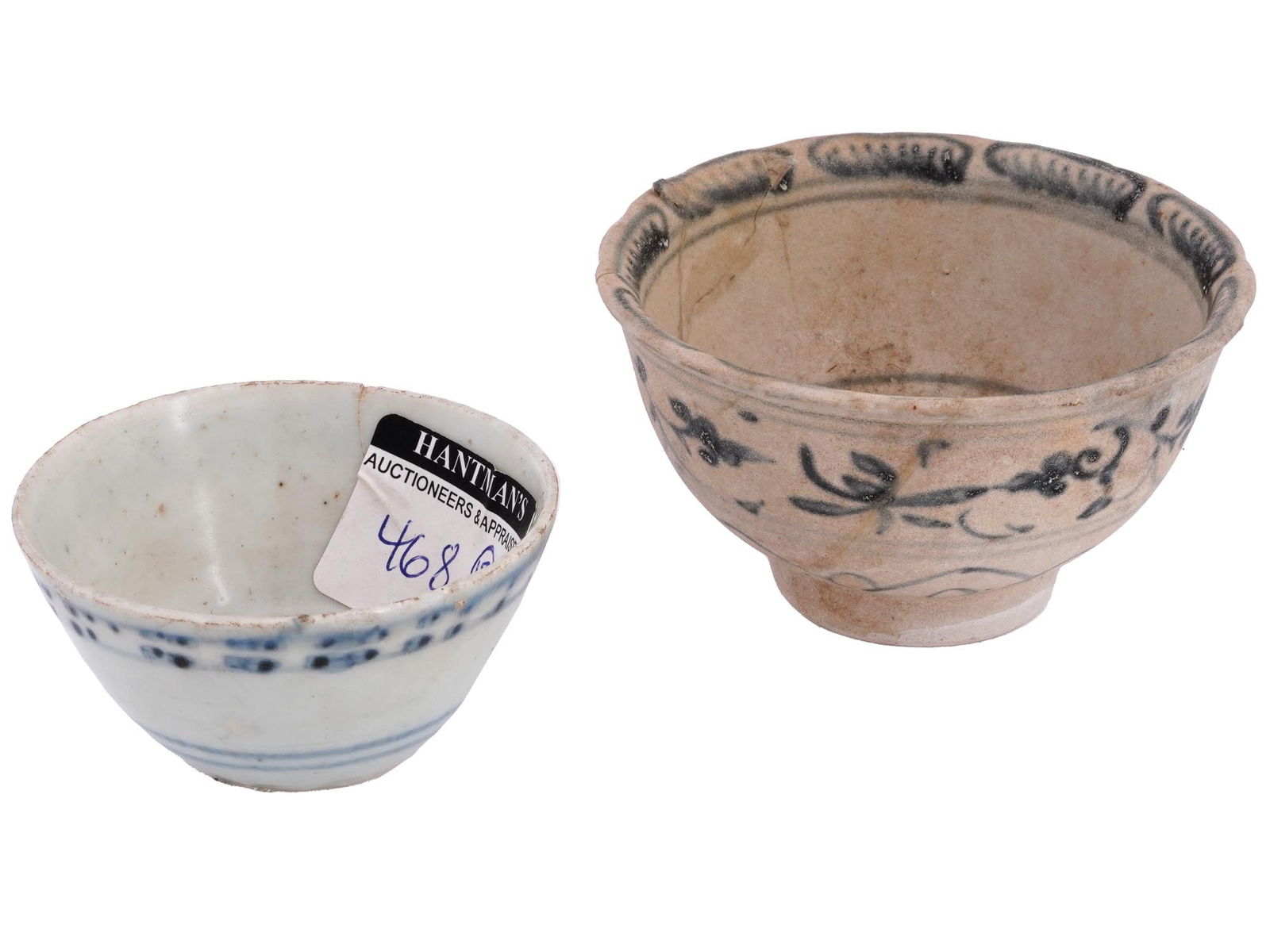 VIETNAMESE HOI AN HOARD CHINESE MING CERAMIC CUPS (1 of 8)