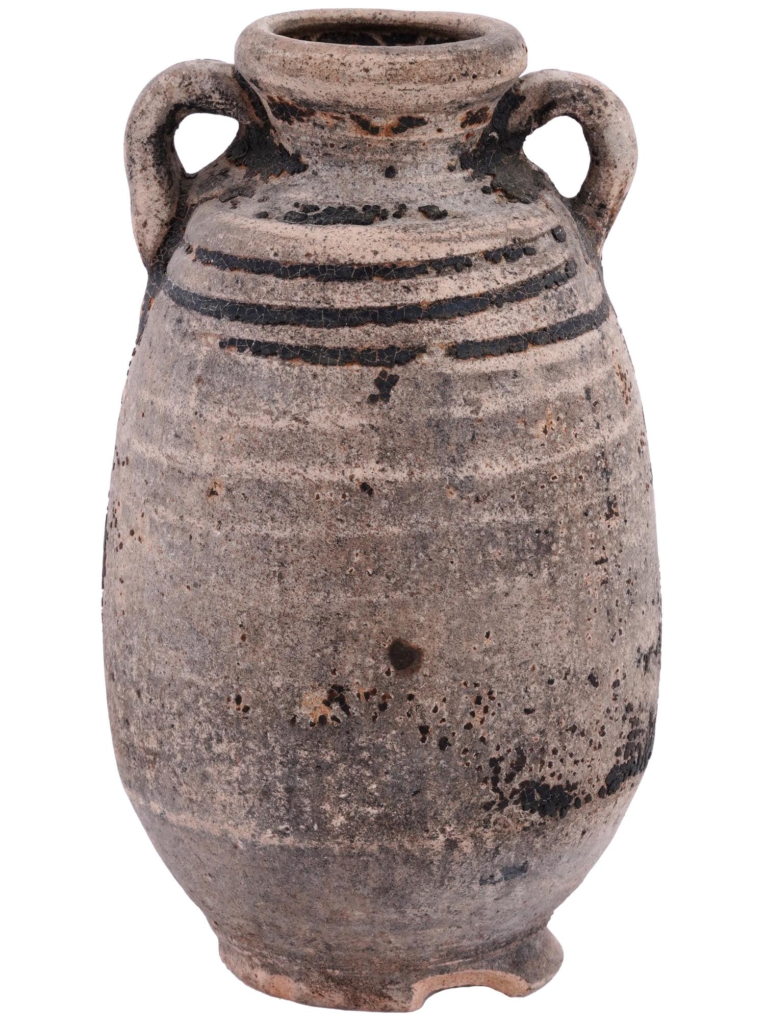 ANTIQUE MOROCCAN AMPHORA FORM TERRACOTTA VESSEL (1 of 7)