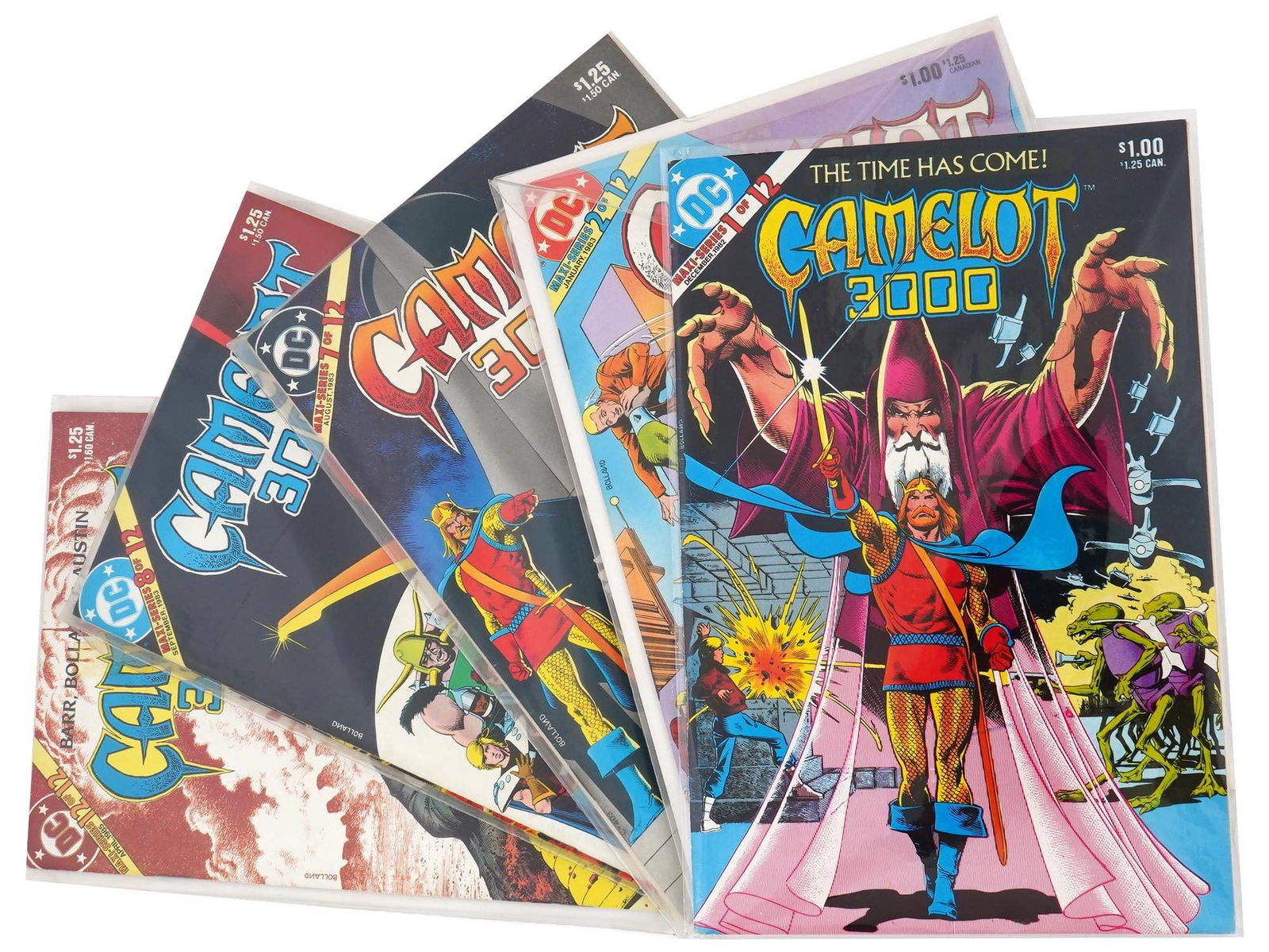 COLLECTION OF AMERICAN DC CAMELOT 3000 COMICS BOOKS (1 of 5)