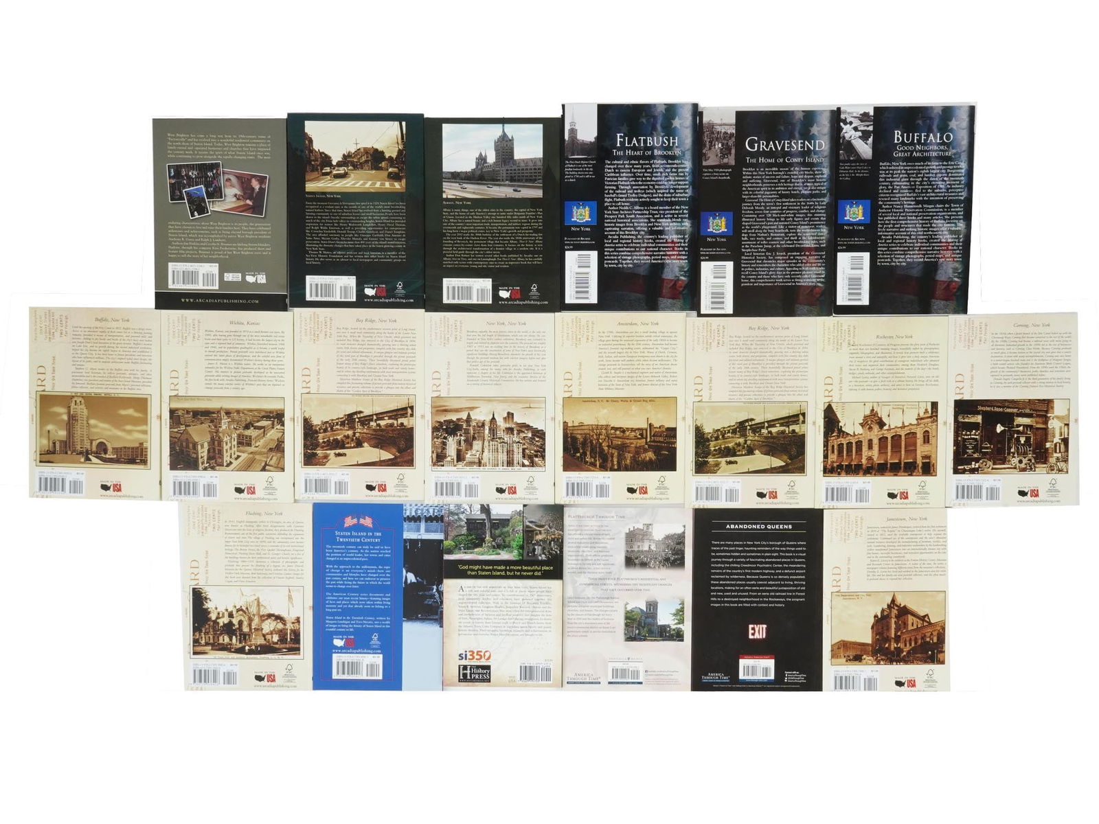 COLLECTION OF VINTAGE NEW YORK LOCAL HISTORY BOOKS (1 of 12)