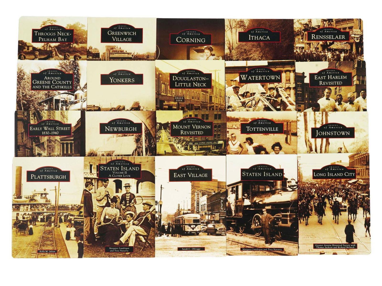 COLLECTION OF 20 VINTAGE NEW YORK CITY HISTORY BOOKS (1 of 12)