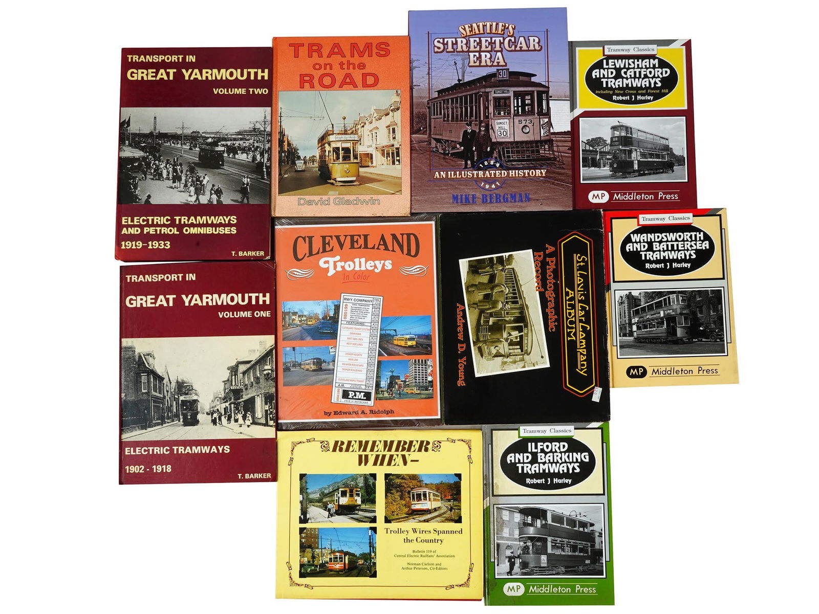 VINTAGE BOOK COLLECTION ON PUBLIC TRANSPORT HISTORY (1 of 12)