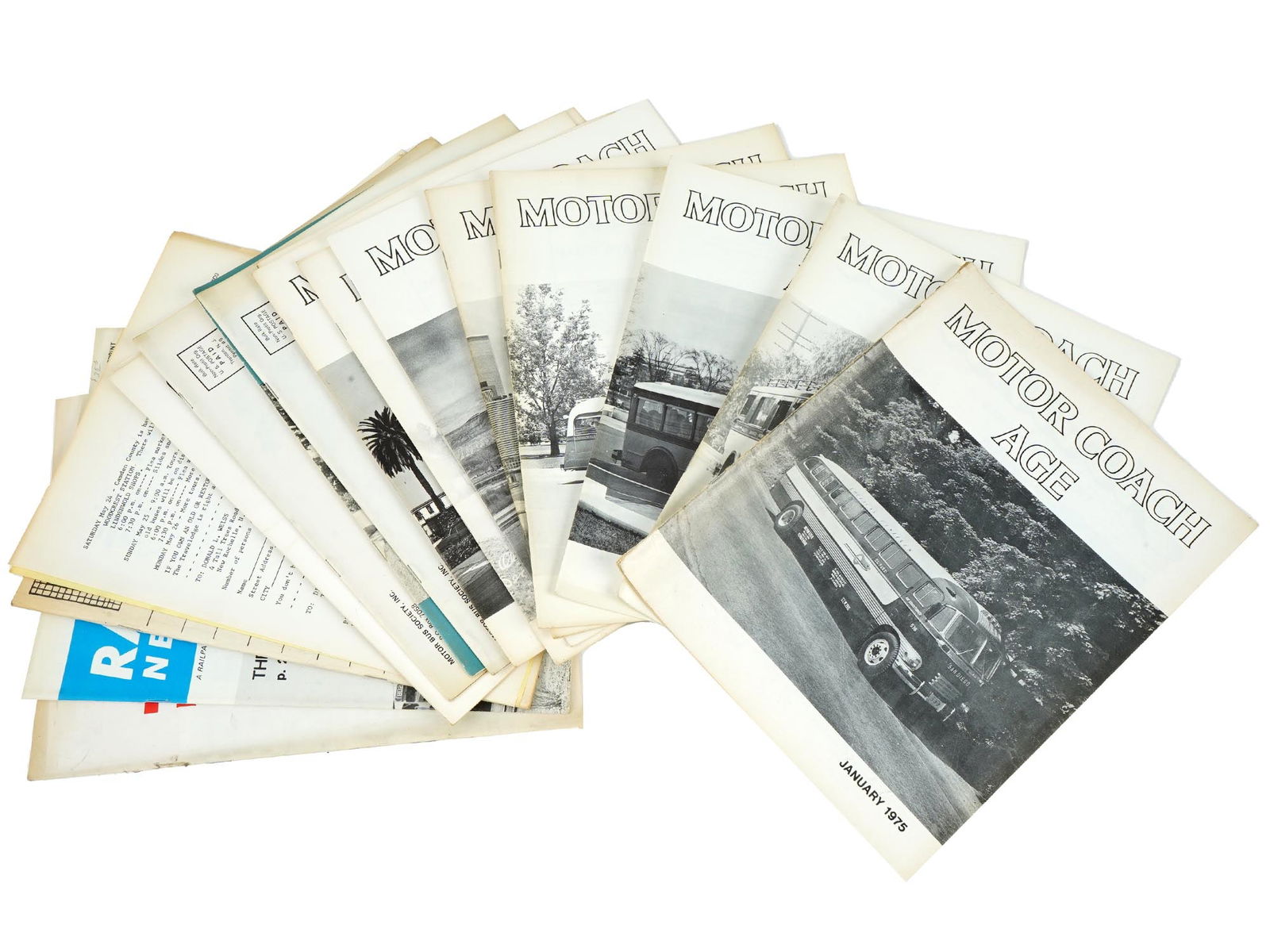 COLLECTION OF AMERICAN MOTOR COACH AGE MAGAZINES (1 of 6)