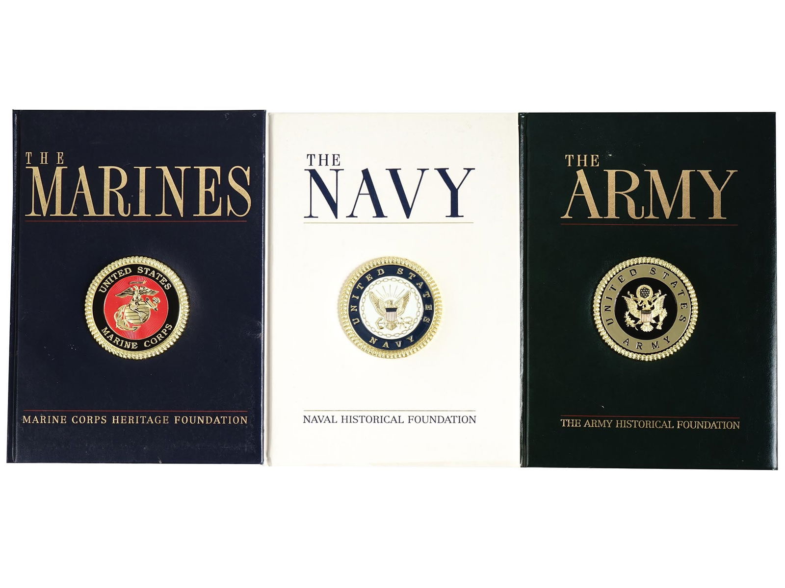 COLLECTION OF AMERICAN ARMY NAVY AND MARINE BOOKS (1 of 12)