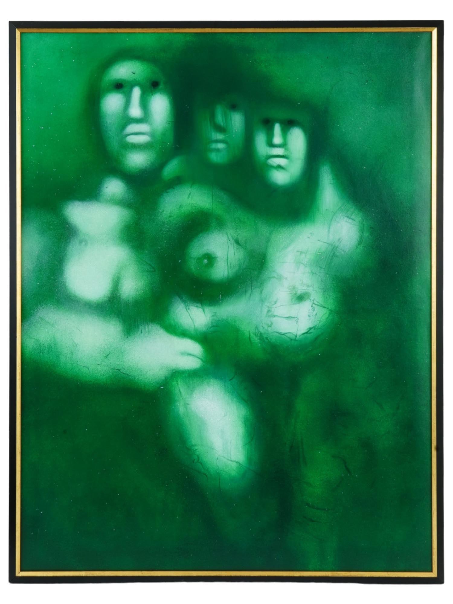 RUSSIAN FRENCH OIL PAINTING THREE BY OLEG TSELKOV (1 of 5)