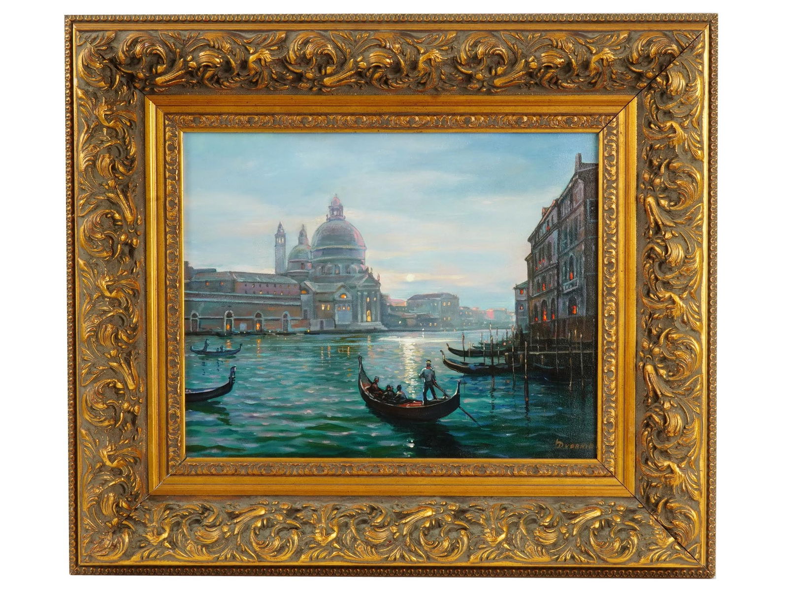 VENETIAN LANDSCAPE OIL PAINTING BY YURI DVORNIK (1 of 5)