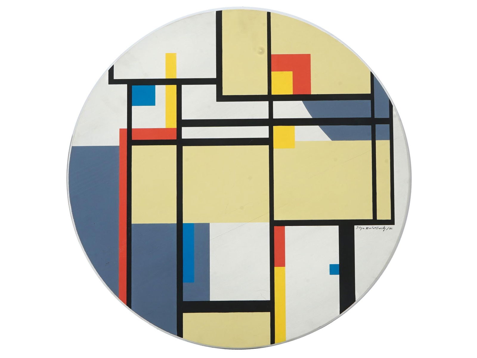 ILYA BOLOTOWSKY ABSTRACT RUSSIAN ACRYLIC PAINTING (1 of 5)