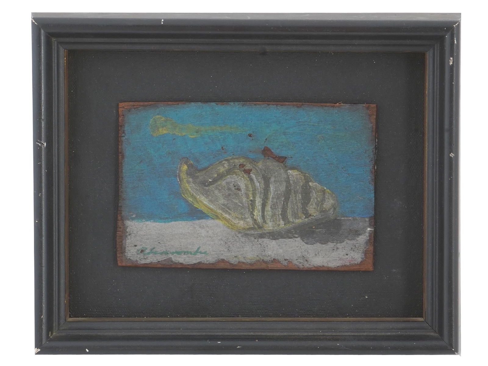 AMERICAN SEASHELL OIL PAINTING BY GERTRUDE ABERCROMBIE (1 of 4)