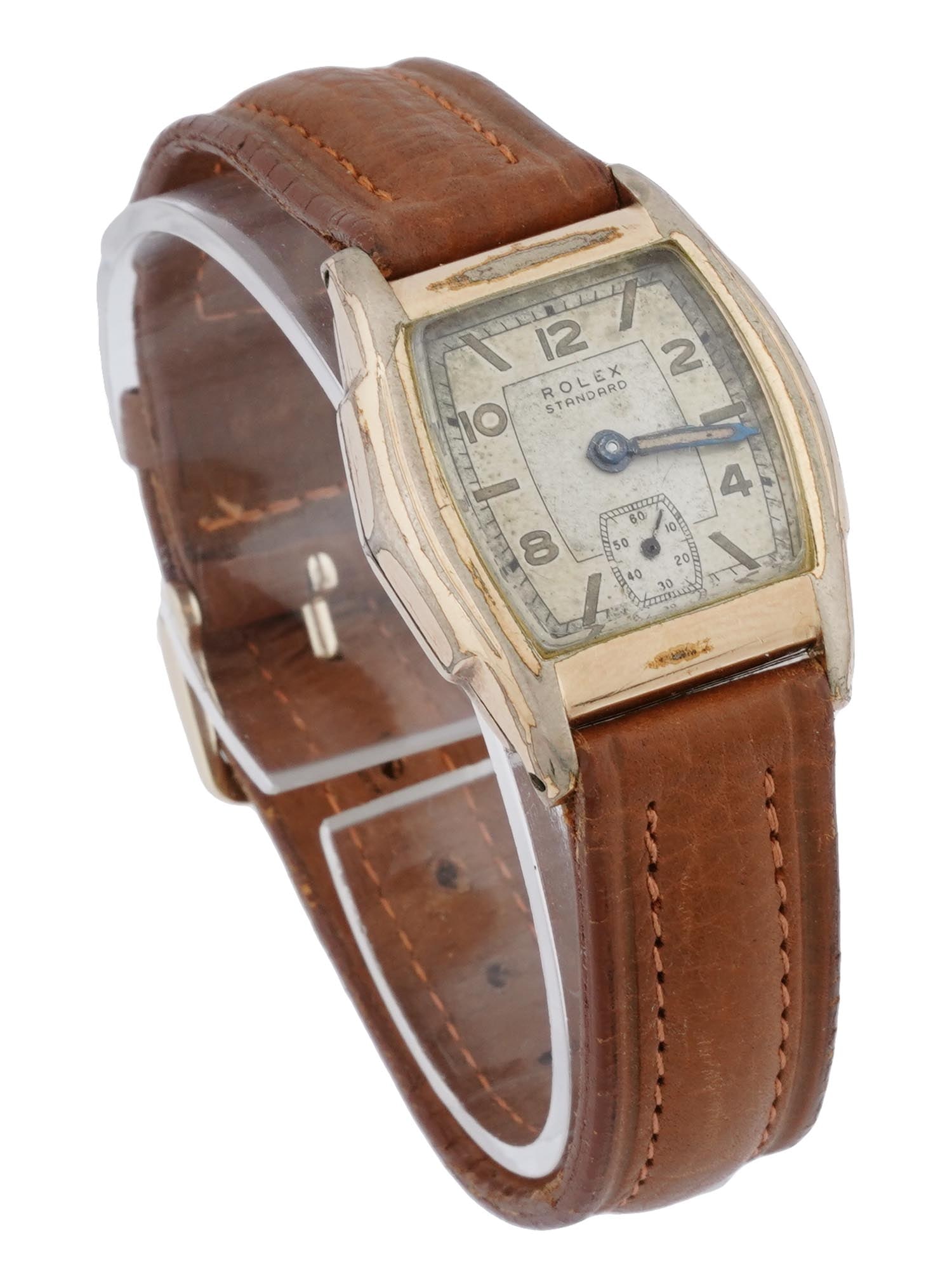 ART DECO 1930S ROLEX STANDARD MENS WRIST WATCH (1 of 8)