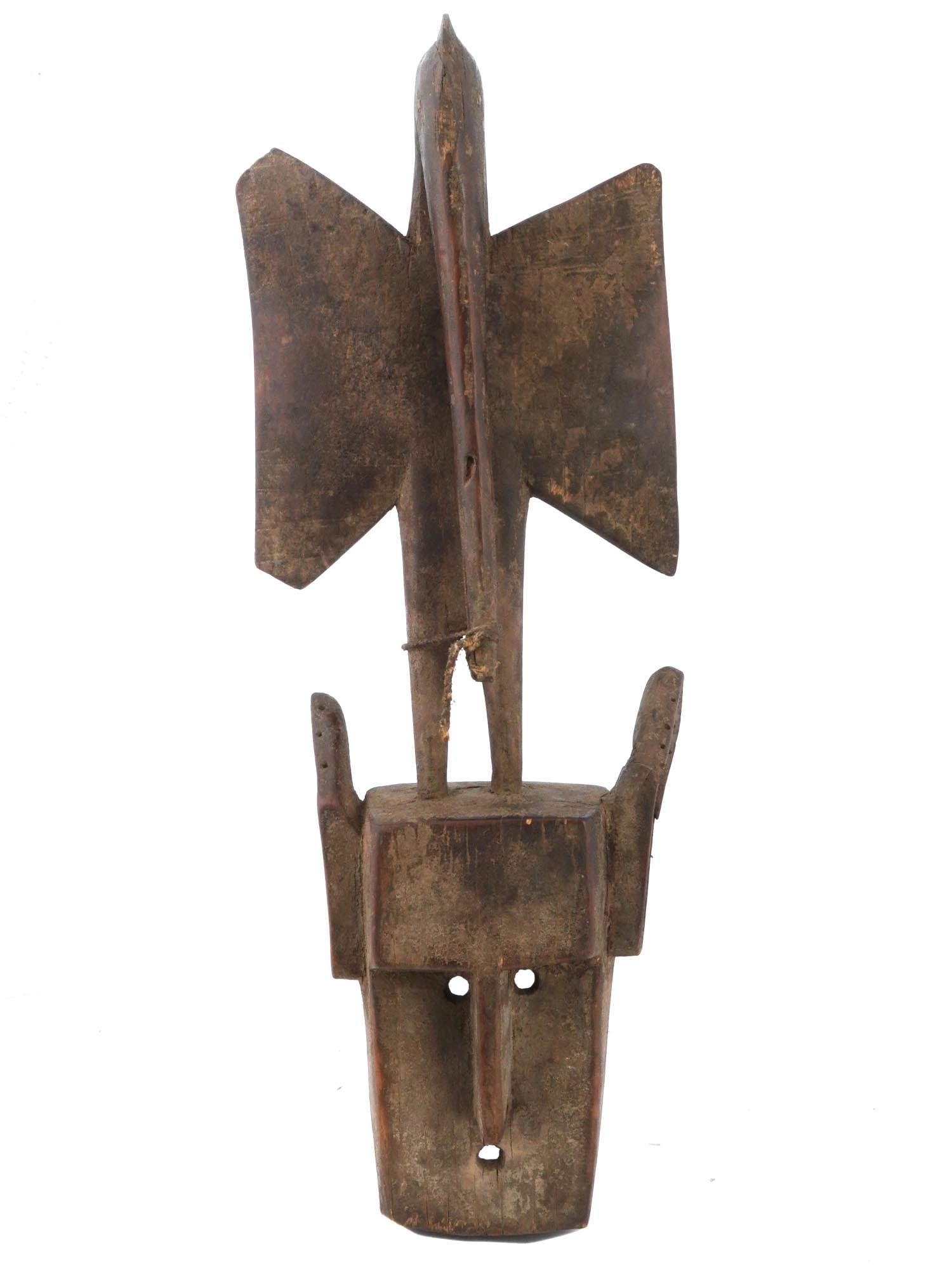 LARGE WEST AFRICAN DOGON PEOPLE WOOD MASK FROM MALI (1 of 7)