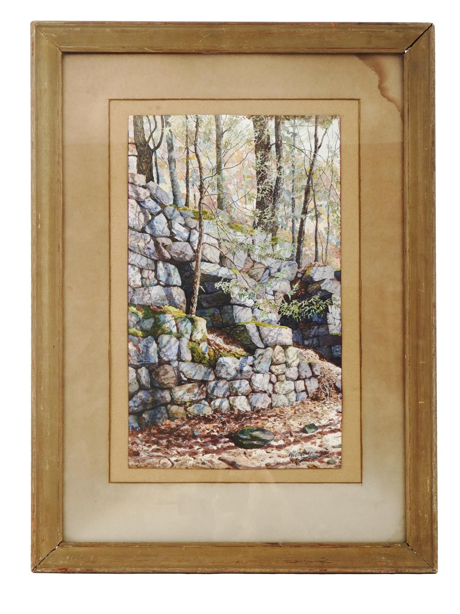 AMERICAN LANDSCAPE PAINTING BY GUNNAR WIDFORSS SIGNED (1 of 5)