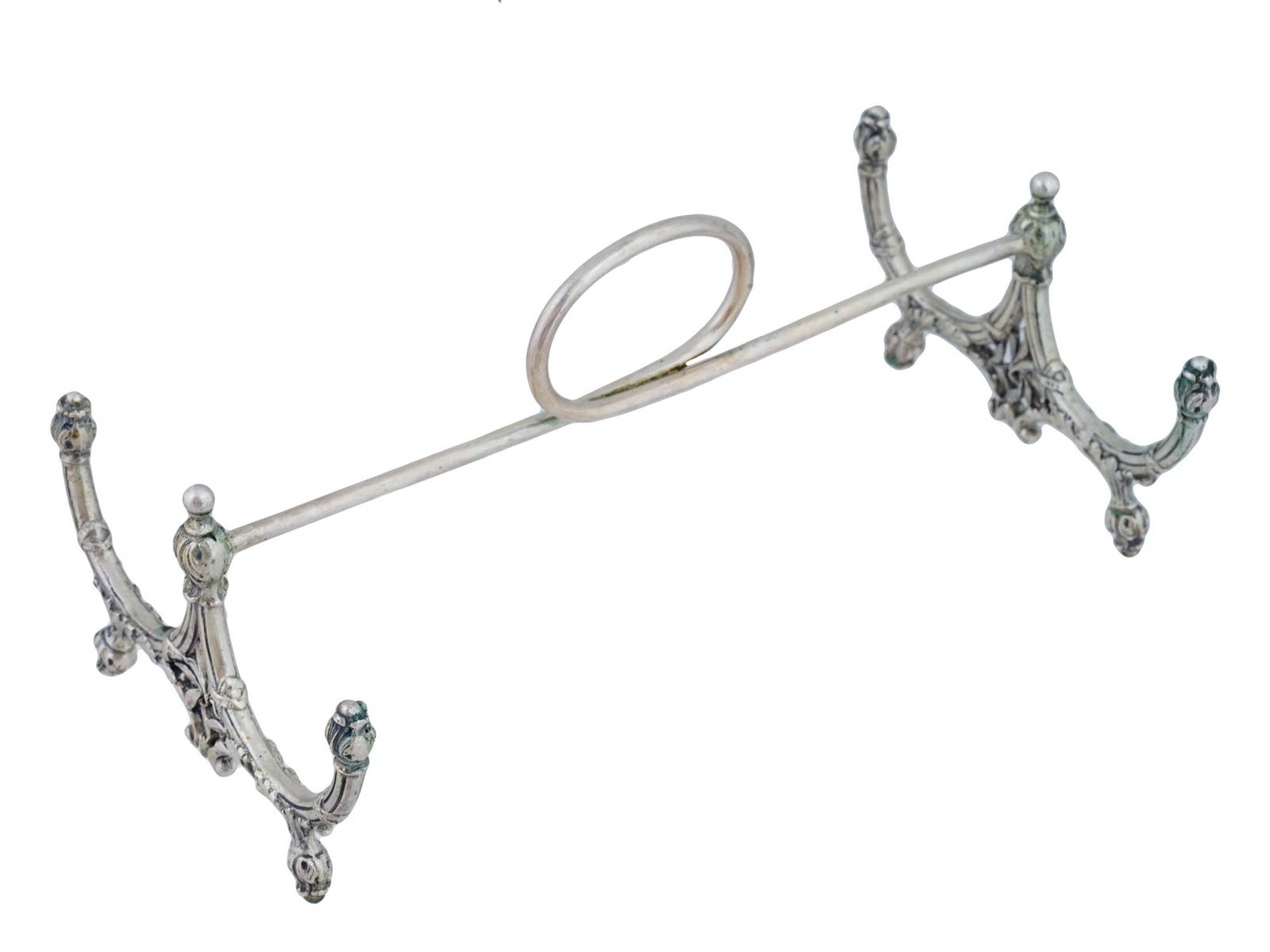 ANTIQUE NORTH EUROPEAN 800 SILVER CUTLERY HOLDER (1 of 6)