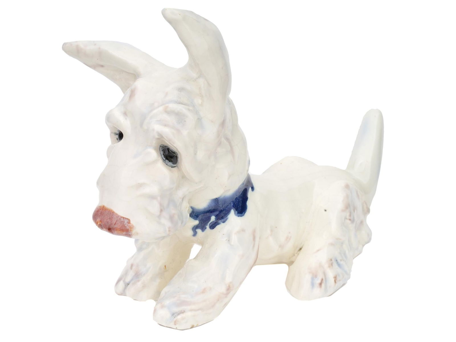 AUSTRIAN GOLDSCHEIDER MEISINGER PORCELAIN DOG FIGURE (1 of 10)