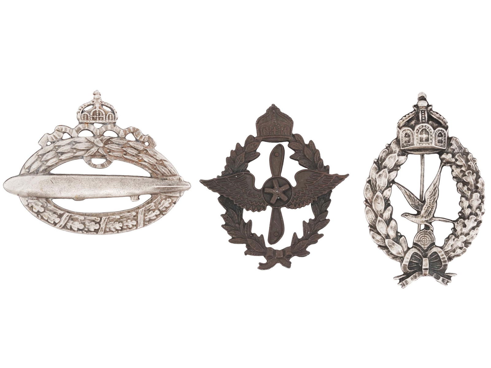 WWI GERMAN IMPERIAL PILOT BADGES (1 of 2)