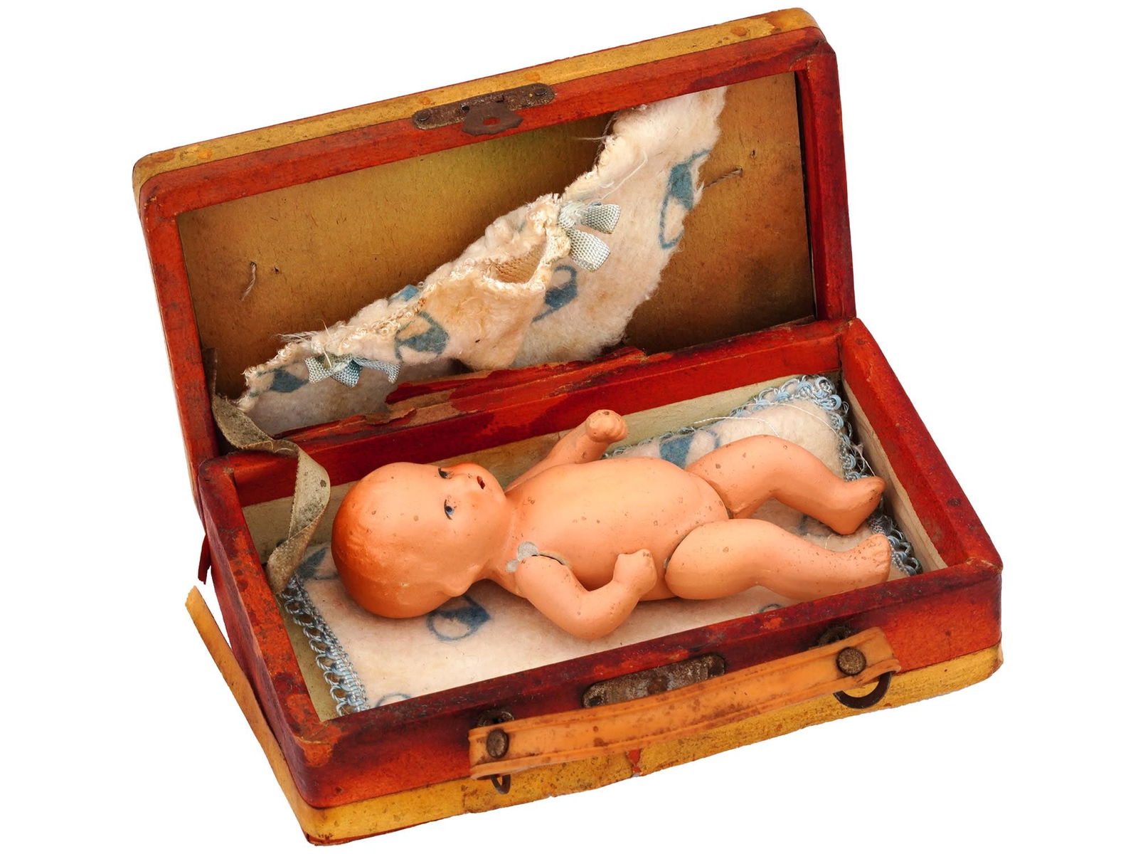 ANTIQUE GERMAN PORCELAIN DOLL CIRCA 1920S IOB (1 of 6)