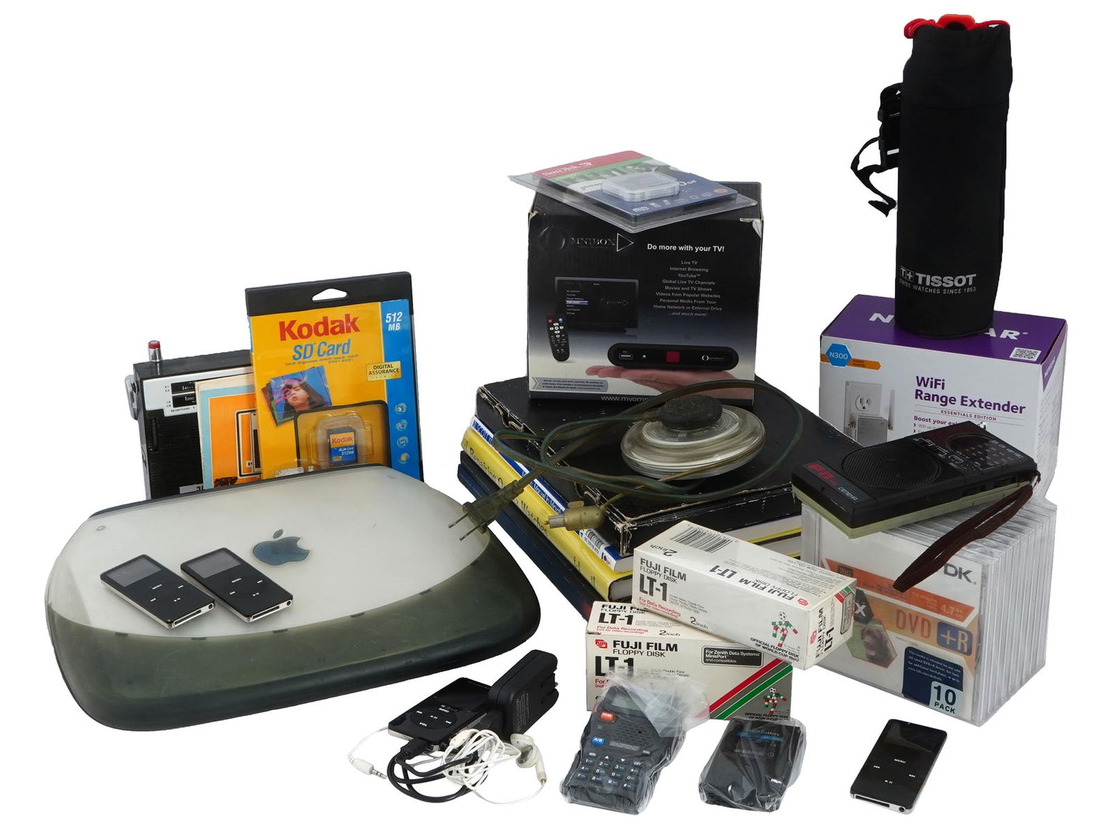 VTG ELECTRONIC EQUIPMENT, BOOKS AND APPLE COMPUTER (1 of 12)