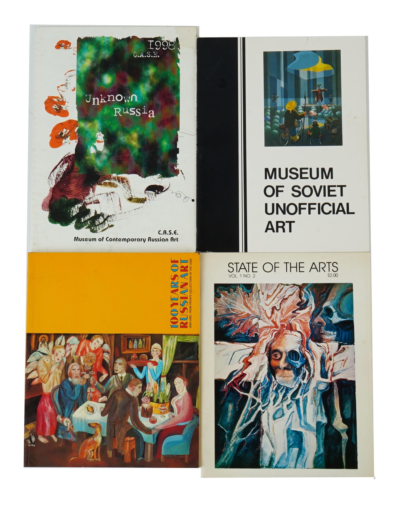 COLLECTION OF 4 BOOKS RUSSIAN ART 1980S AND 1990S (1 of 8)