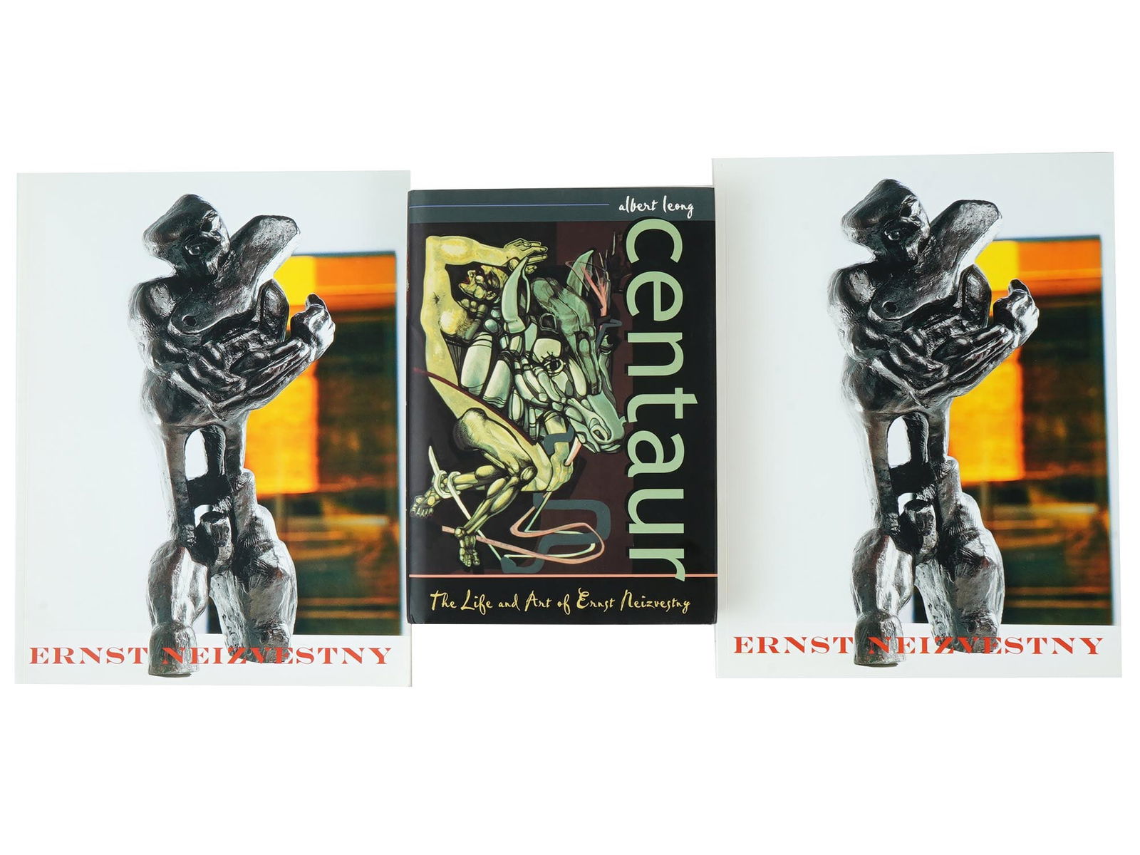 COLLECTION OF THREE BOOKS ABOUT ERNST NEIZVESTNY (1 of 9)