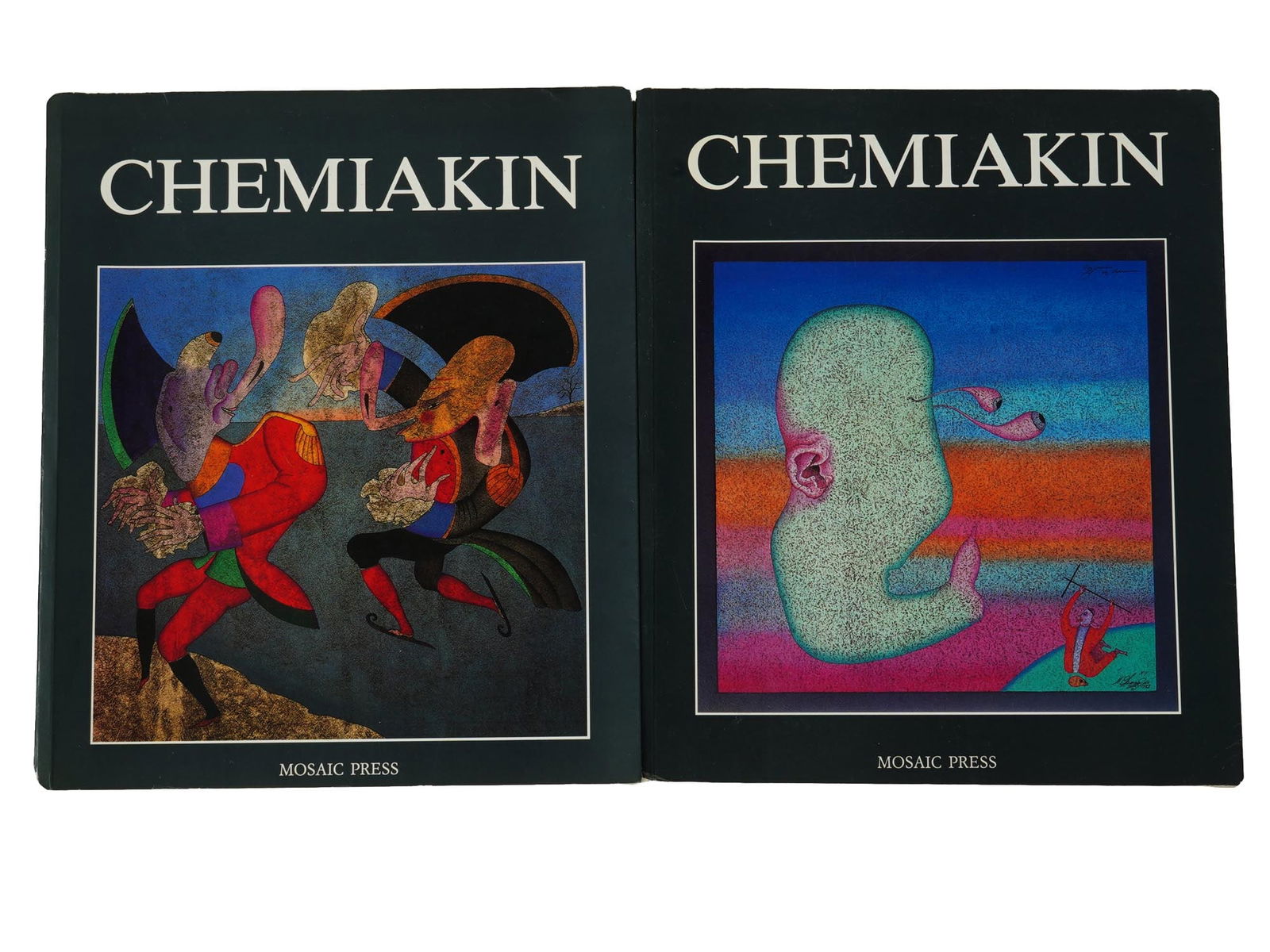 TWO VOLUME ILLUSTRATED BOOK MIHAIL CHEMIAKIN 1986 (1 of 12)