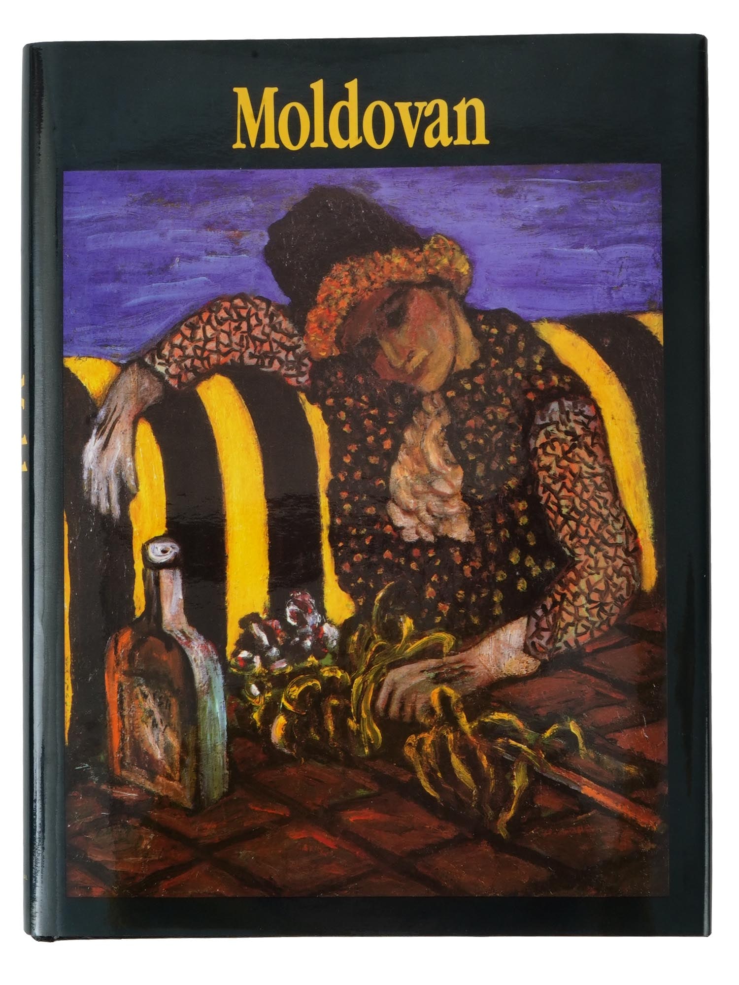 VINTAGE ILLUSTRATED ART BOOK MOLDOVAN 1990: A vintage illustrated art book published in 1990, dedicated to the work of Ukrainian and American artist Sacha Moldovan, by Andrew C. Voth. Hardcover book, 192 Pages. Sacha Moldovan, 1901 to 1982, Pos