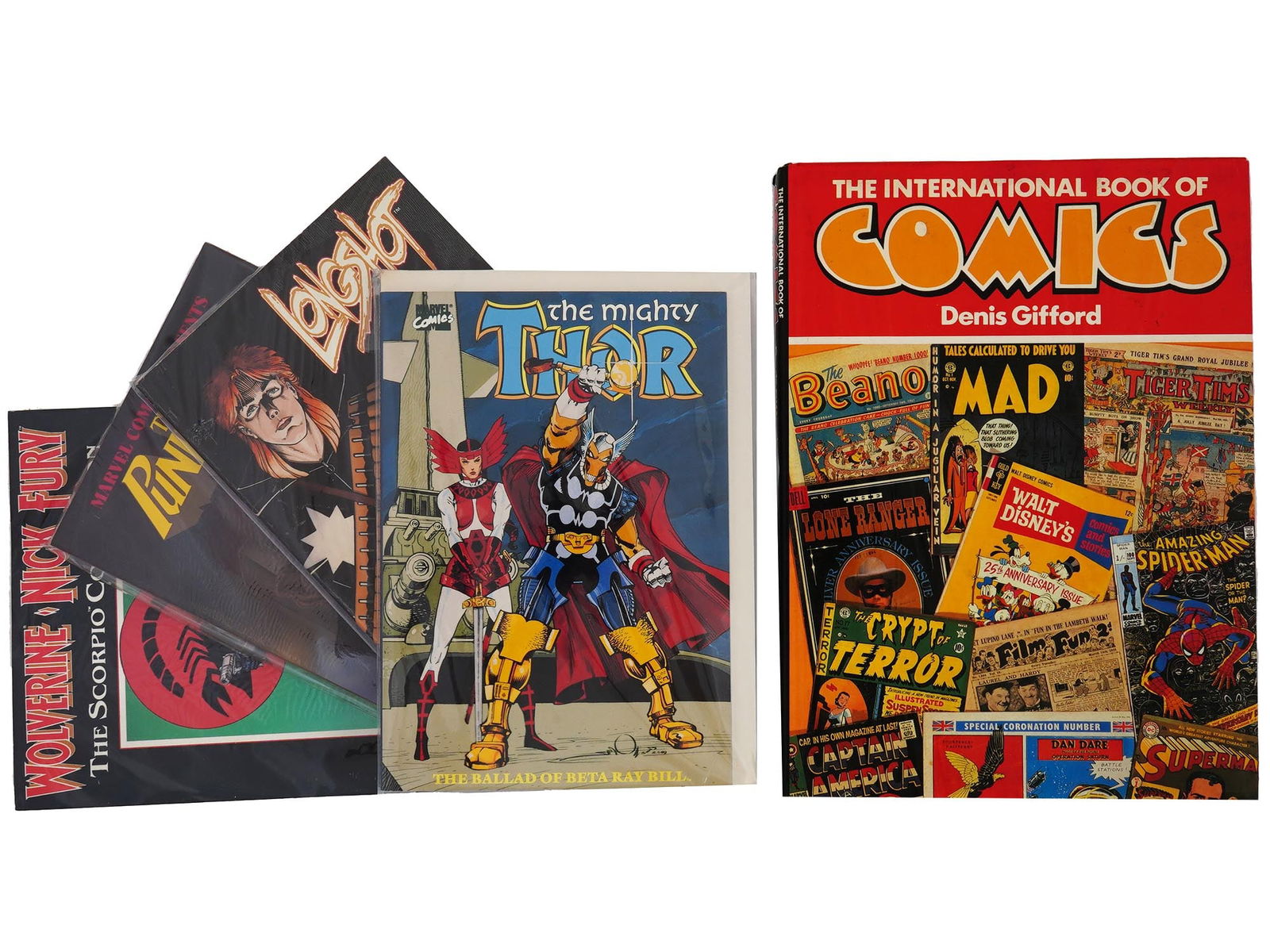 GROUP OF AMERICAN MARVEL COMICS BOOK BY DENIS GIFFORD (1 of 7)