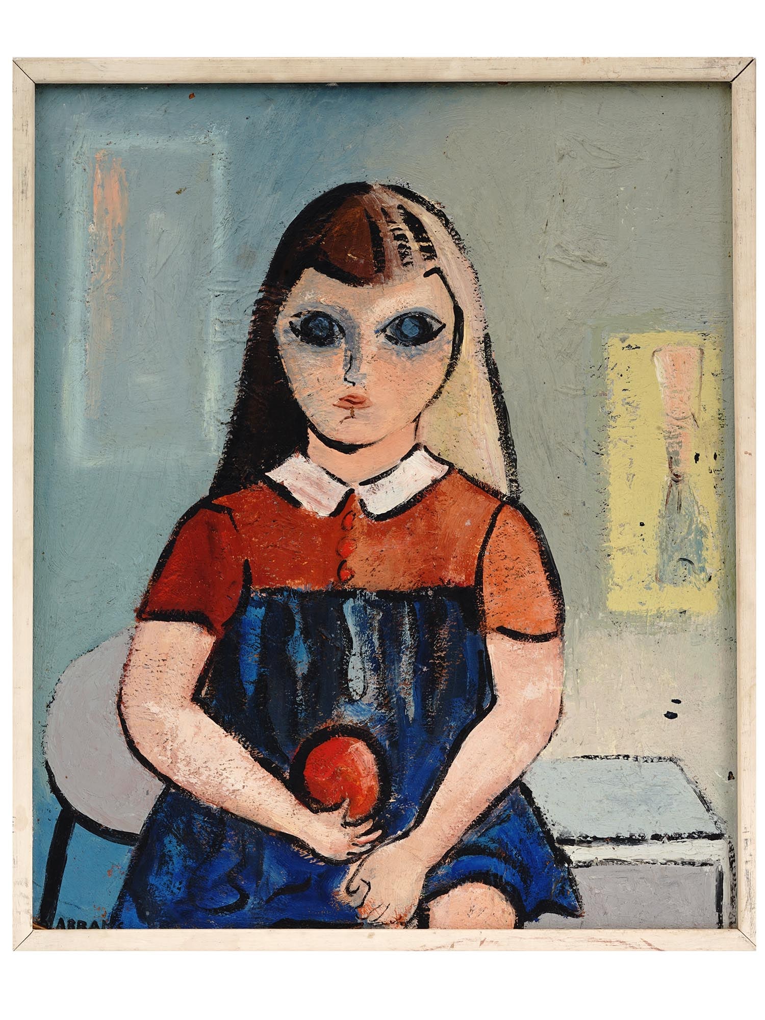 MARY ABRAMS AMERICAN EXPRESSIONIST OIL PAINTING (1 of 4)