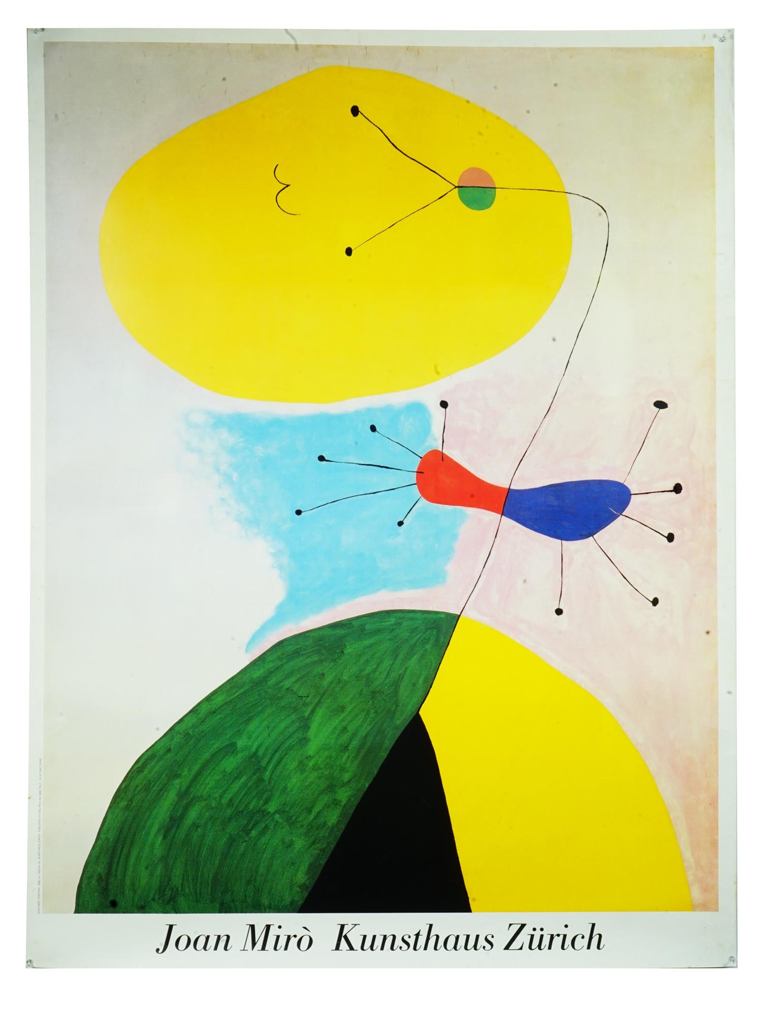 JOAN MIRO SURREAL KUNSTHAUS ZURICH POSTER PRINT (1 of 6)