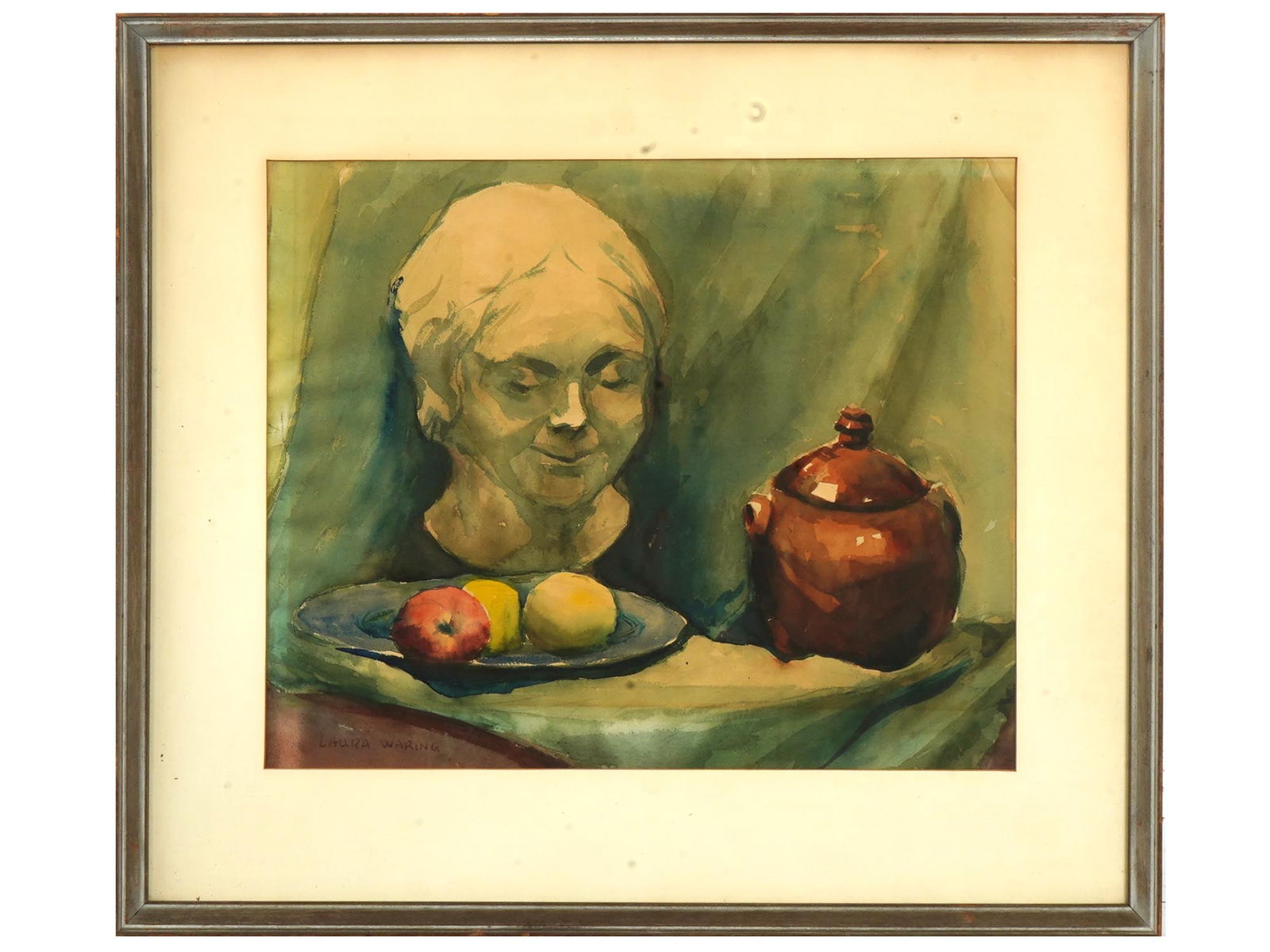 WATERCOLOR PAINTING SIGNED LAURA WHEELER WARING (1 of 4)