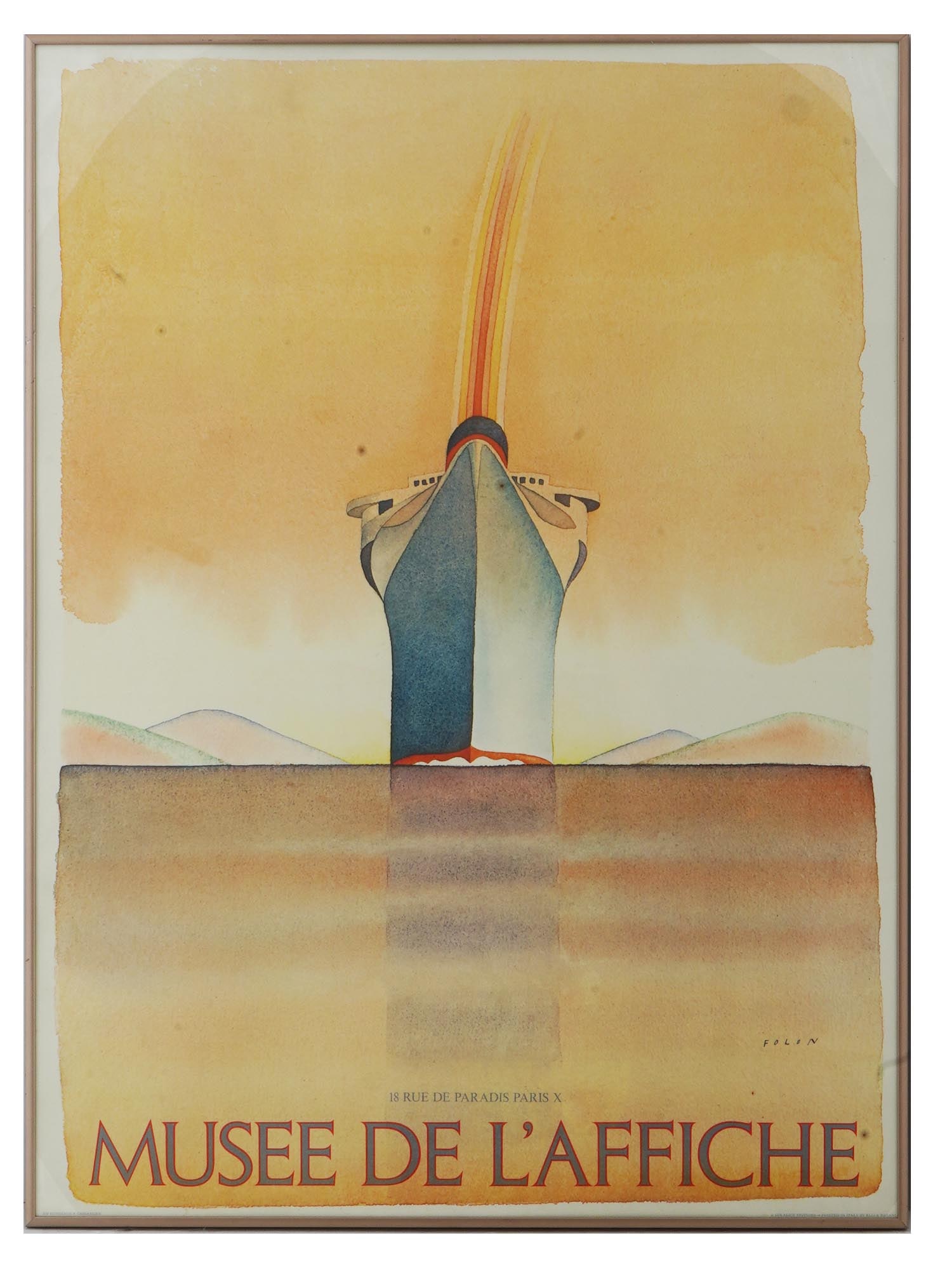 MUSEE DE L AFFICHE POSTER BY JEAN-MICHEL FOLON (1 of 6)