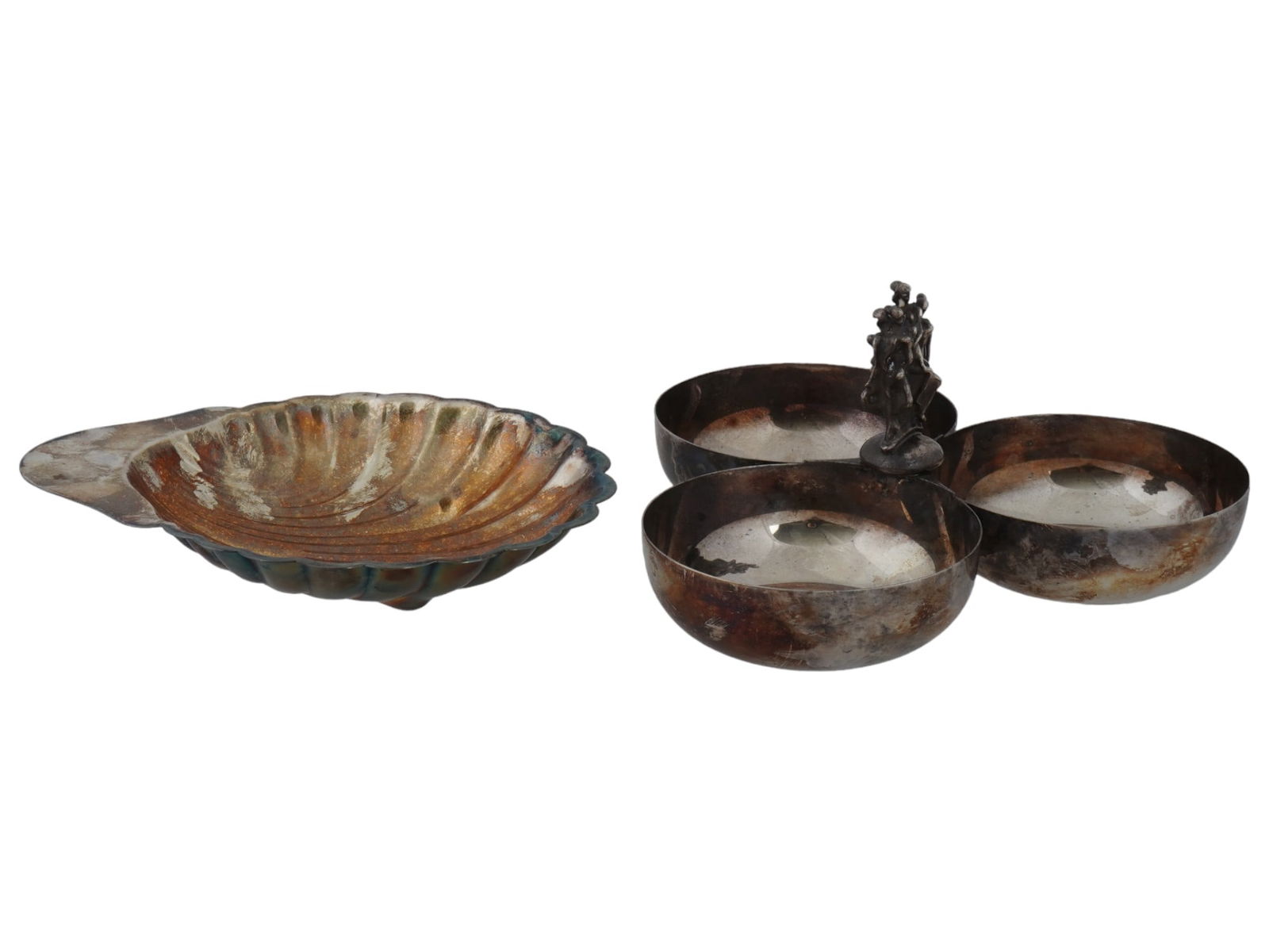 MID CENT CHRISTOFLE SILVER PLATED SERVING DISHES (1 of 9)