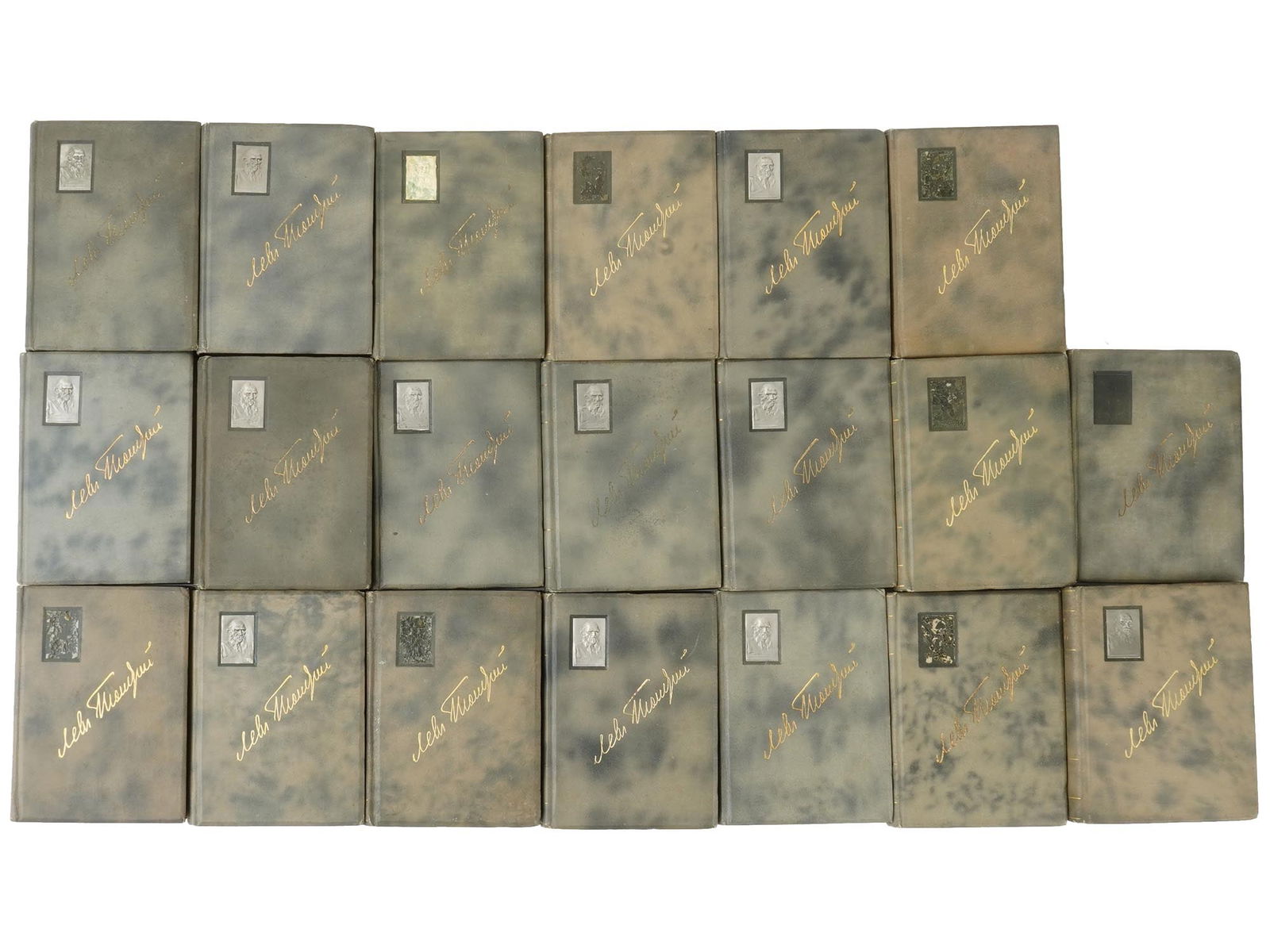 1912 COMPLETE WORKS OF LEO TOLSTOY IN XX VOLUMES (1 of 12)