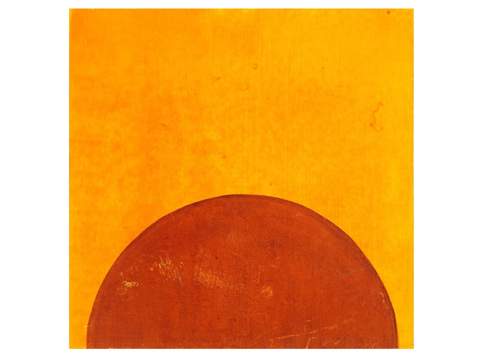 1990 ABSTRACT GERMAN OIL PAINTING BY GUNTHER FORG (1 of 6)