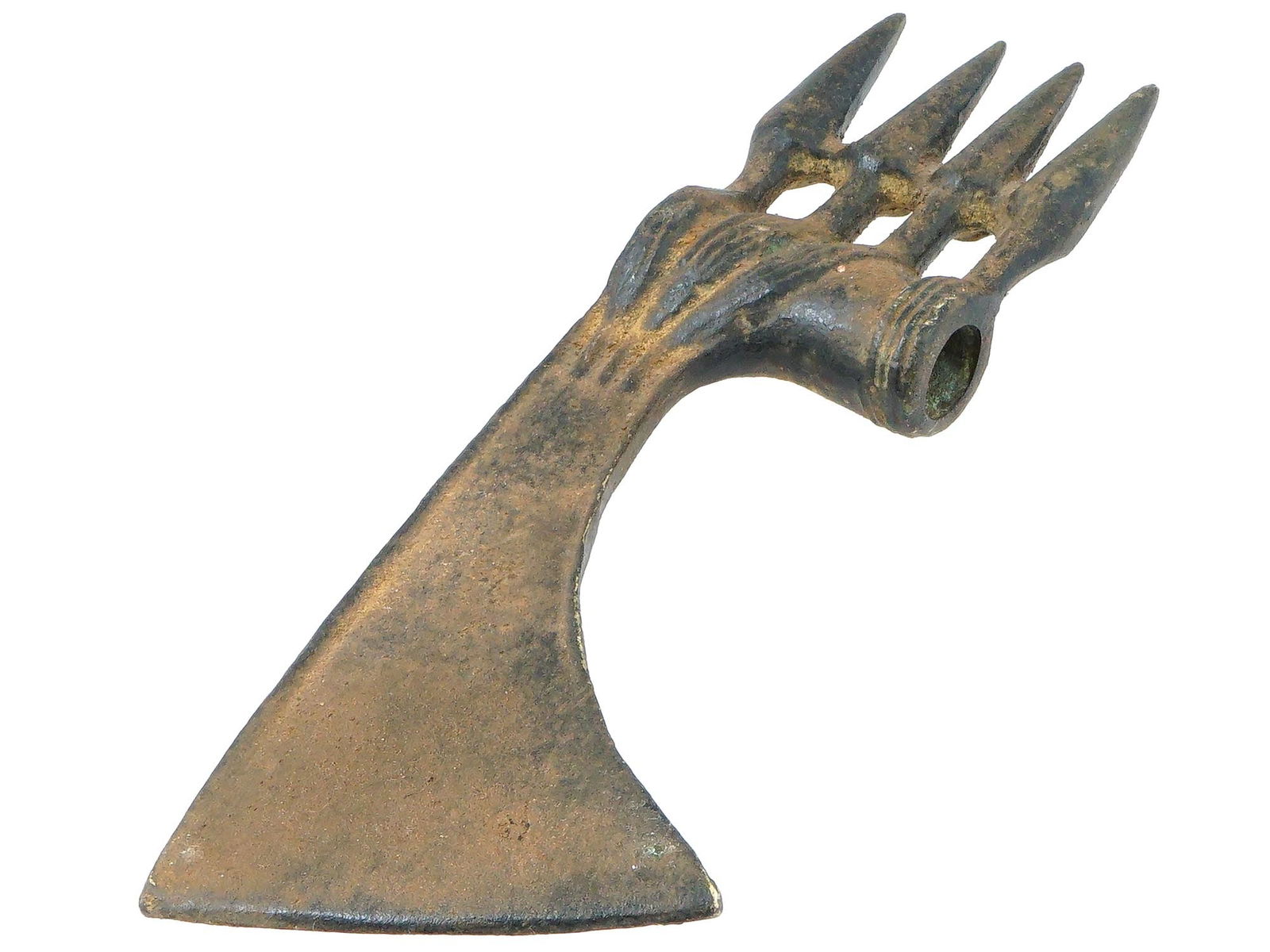 ANCIENT WESTERN IRANIAN LURISTAN BRONZE AX HEAD (1 of 5)