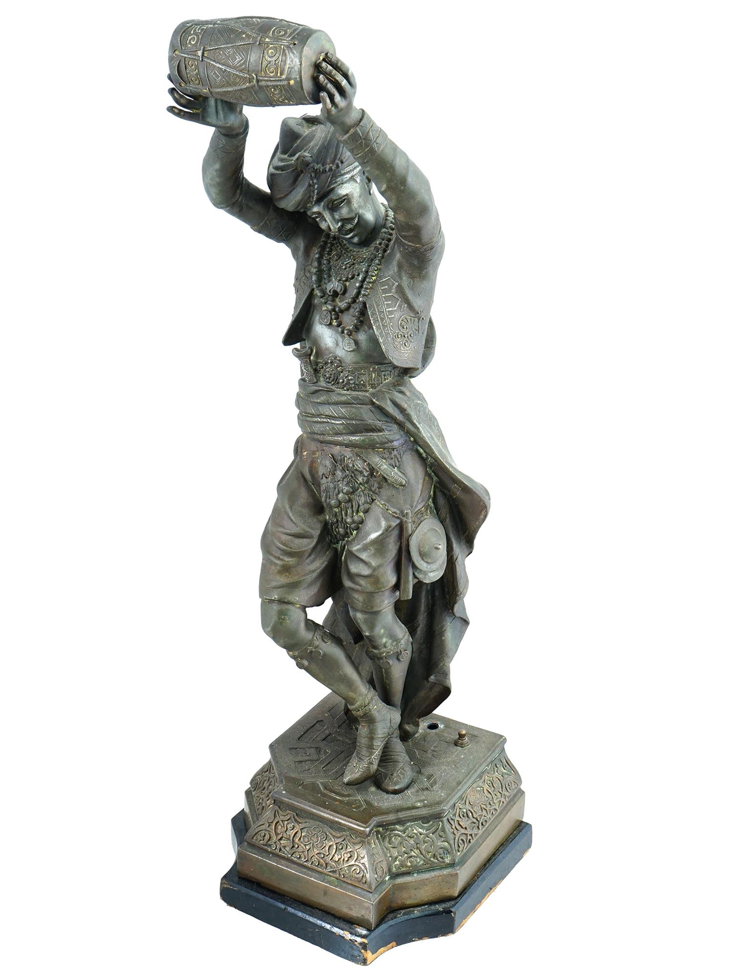 GYPSY CALAMINE SCULPTURE AFTER ARTHUR WAAGEN (1 of 9)