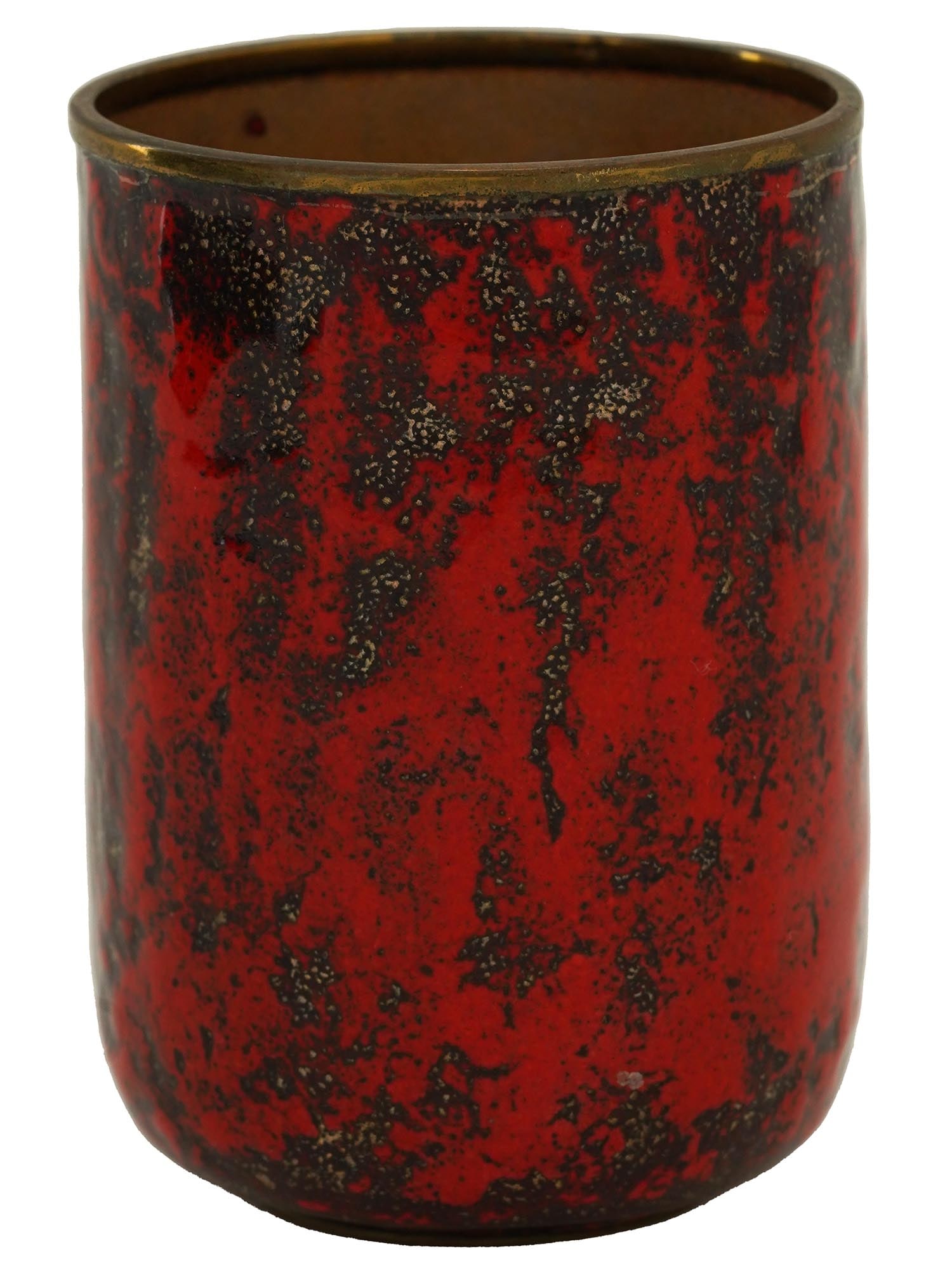 GERMAN GRAFLICH ORTENBURG MANNER FAT LAVA GLAZE CUP (1 of 4)