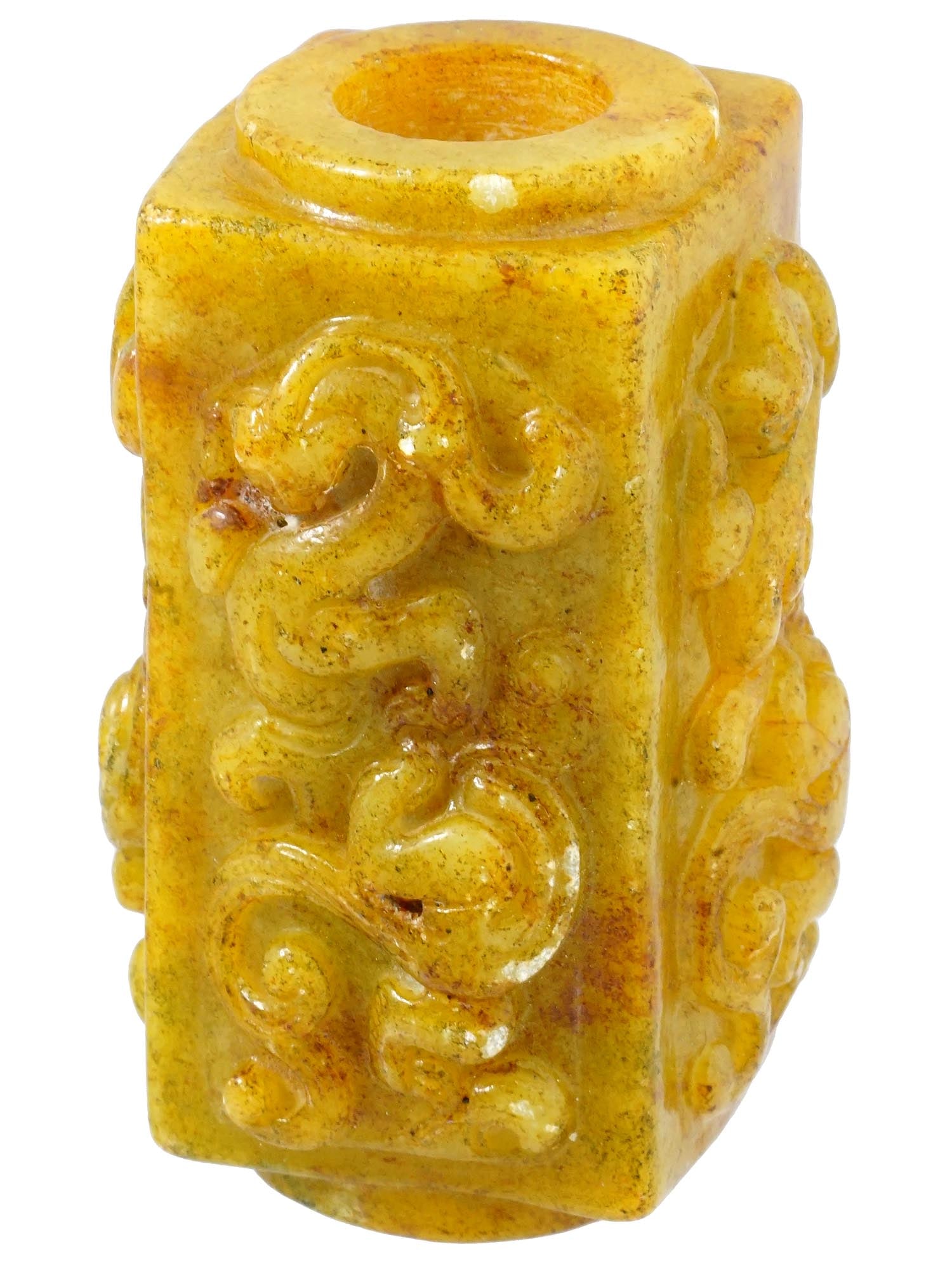 CHINESE LIANGZHU CULTURE MANNER JADE CEREMONIAL CONG (1 of 6)