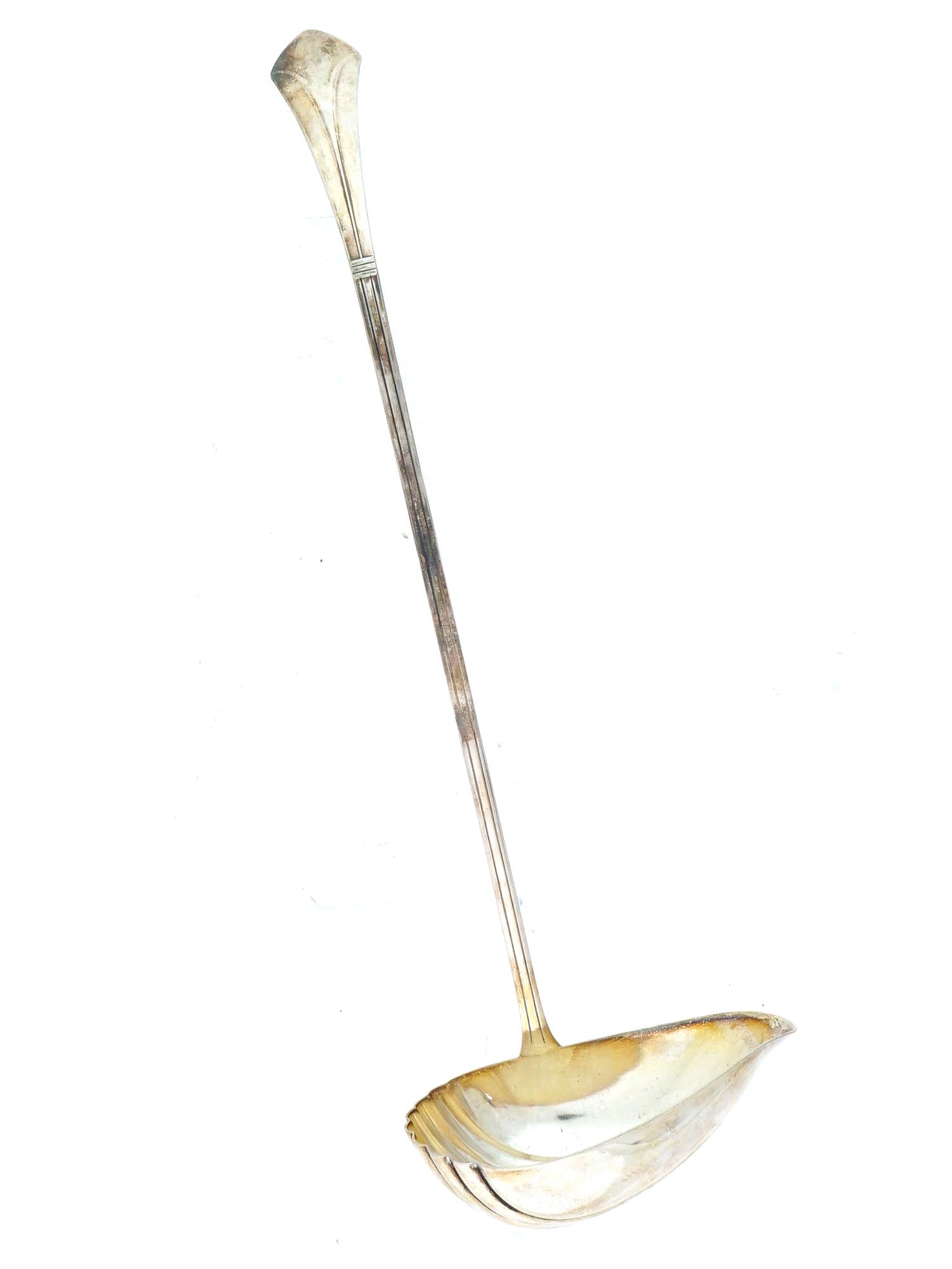 LARGE ANTIQUE GERMAN WMF SILVER PLATED LADLE (1 of 7)