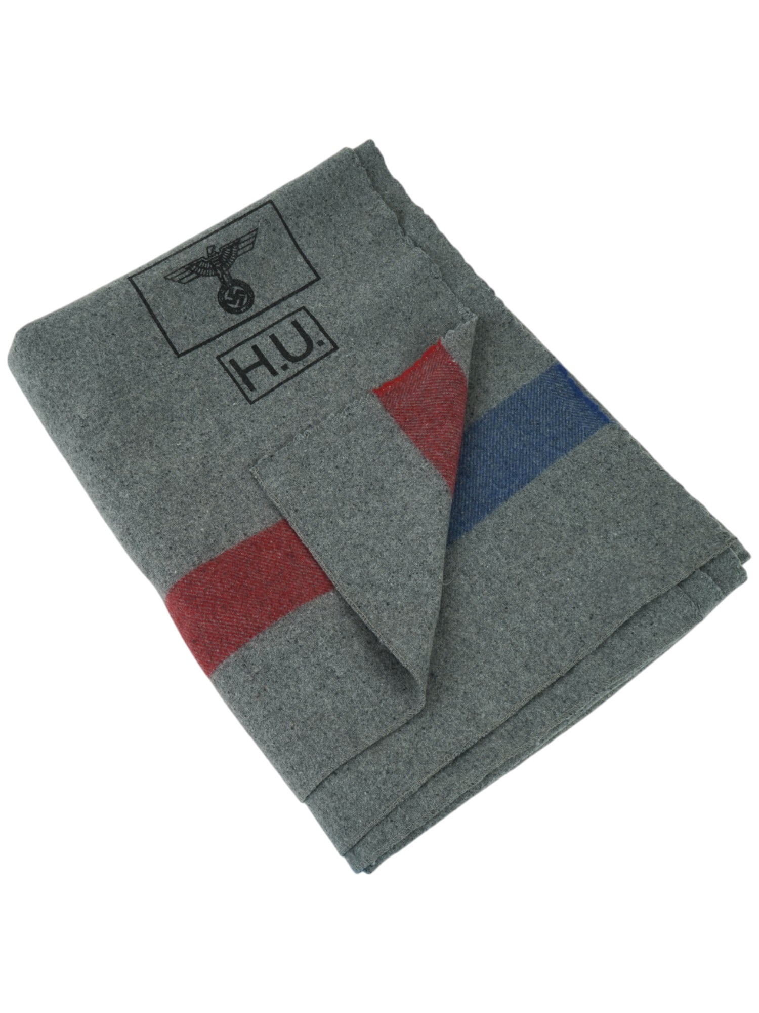 WWII TYPE GERMAN WEHRMACHT HU WOOL BLANKET (1 of 7)