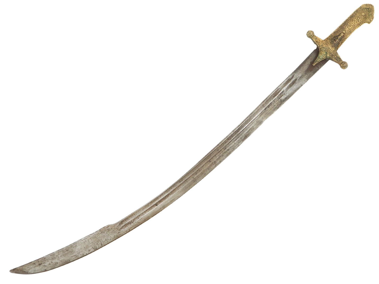 ANTIQUE 19TH C POLISH KARABELA SABER SWORD (1 of 6)