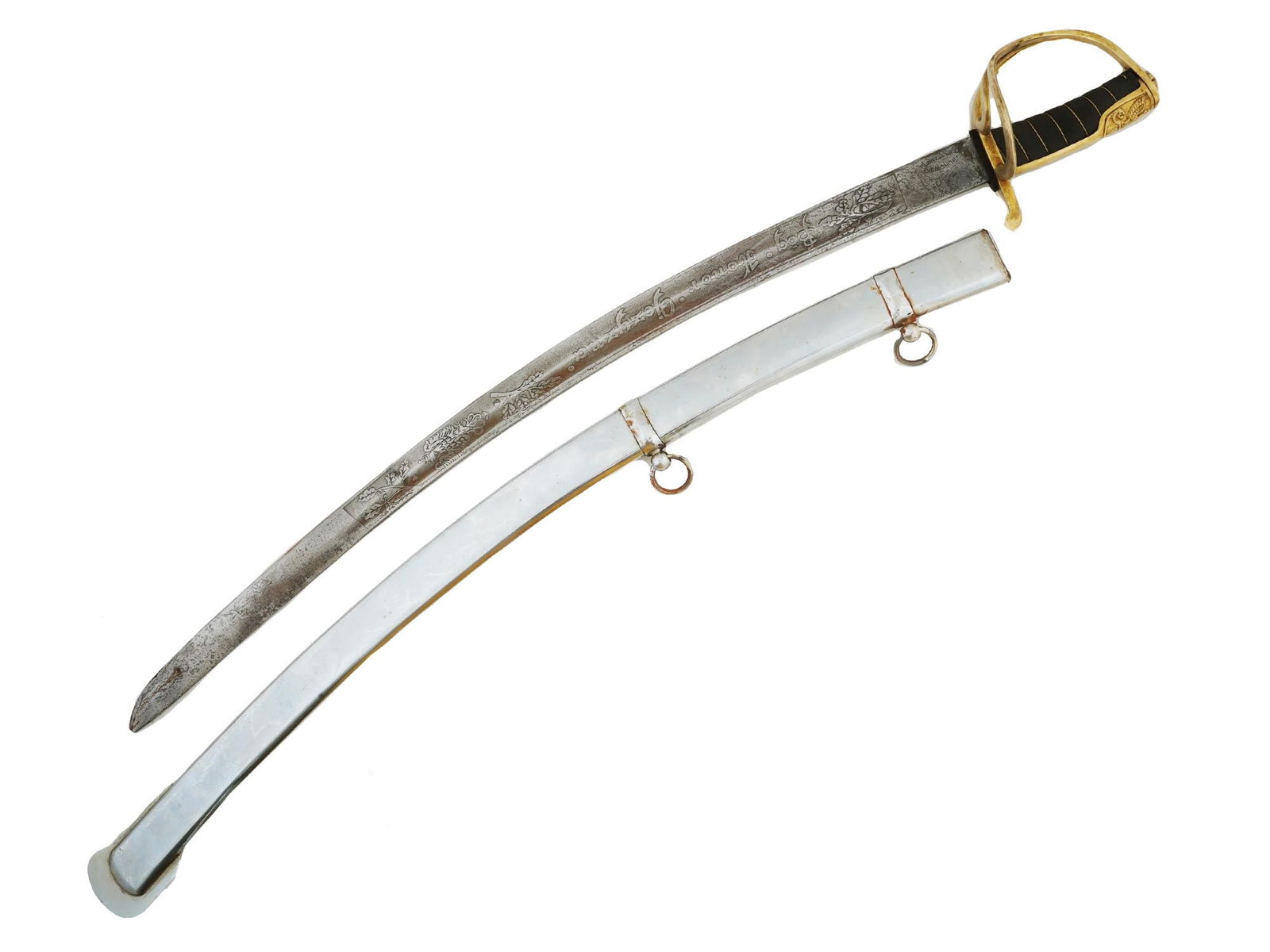 POLISH CAVALRY WZ 1917 MODEL BOROWSKI SABRE SWORD (1 of 7)